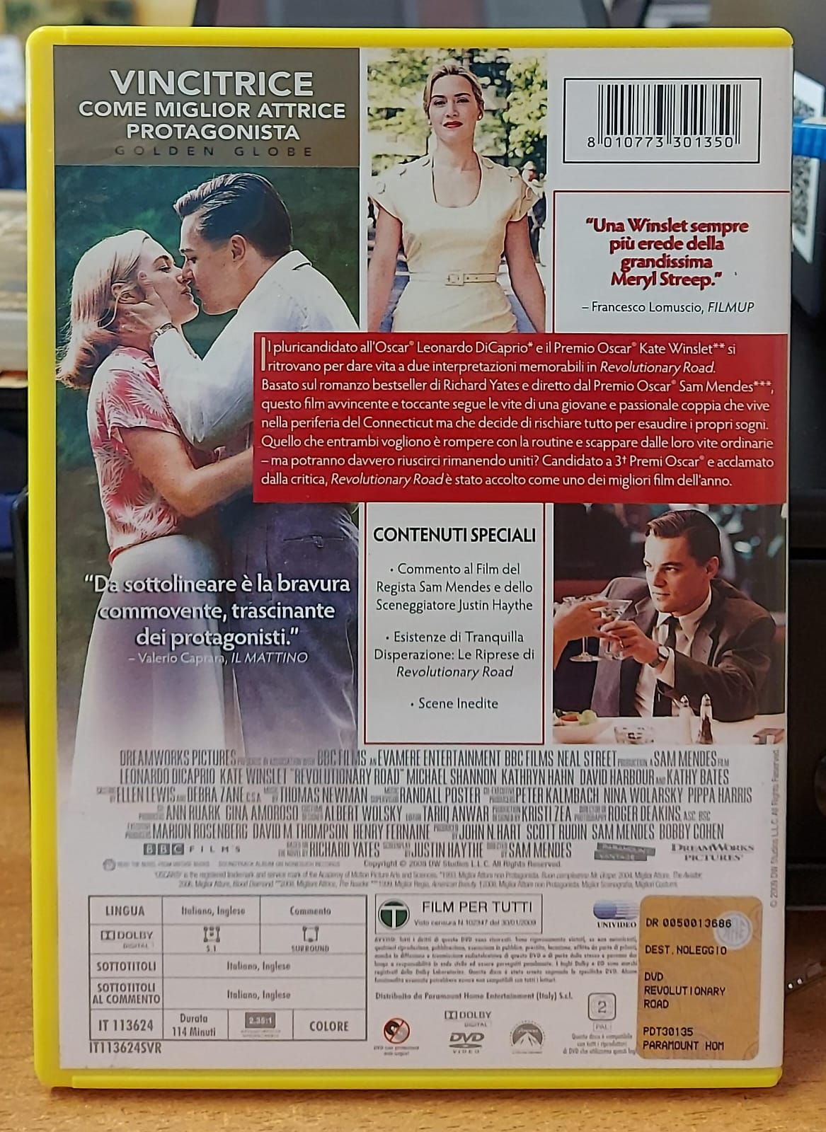 Revolutionary Road (2008) - DVD Usato
