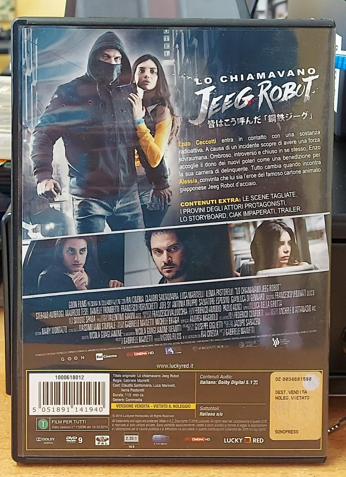 Lo Chiamavano Jeeg Robot (2015) - DVD Usato