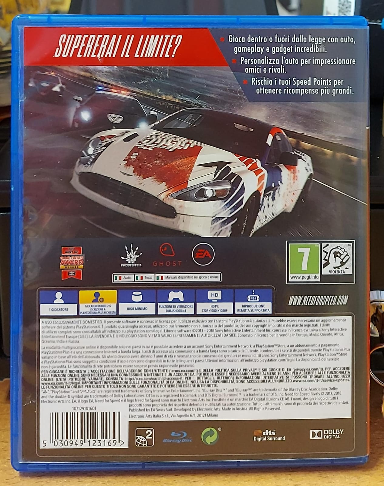 Need for Speed Rivals – PS4 (Usato)