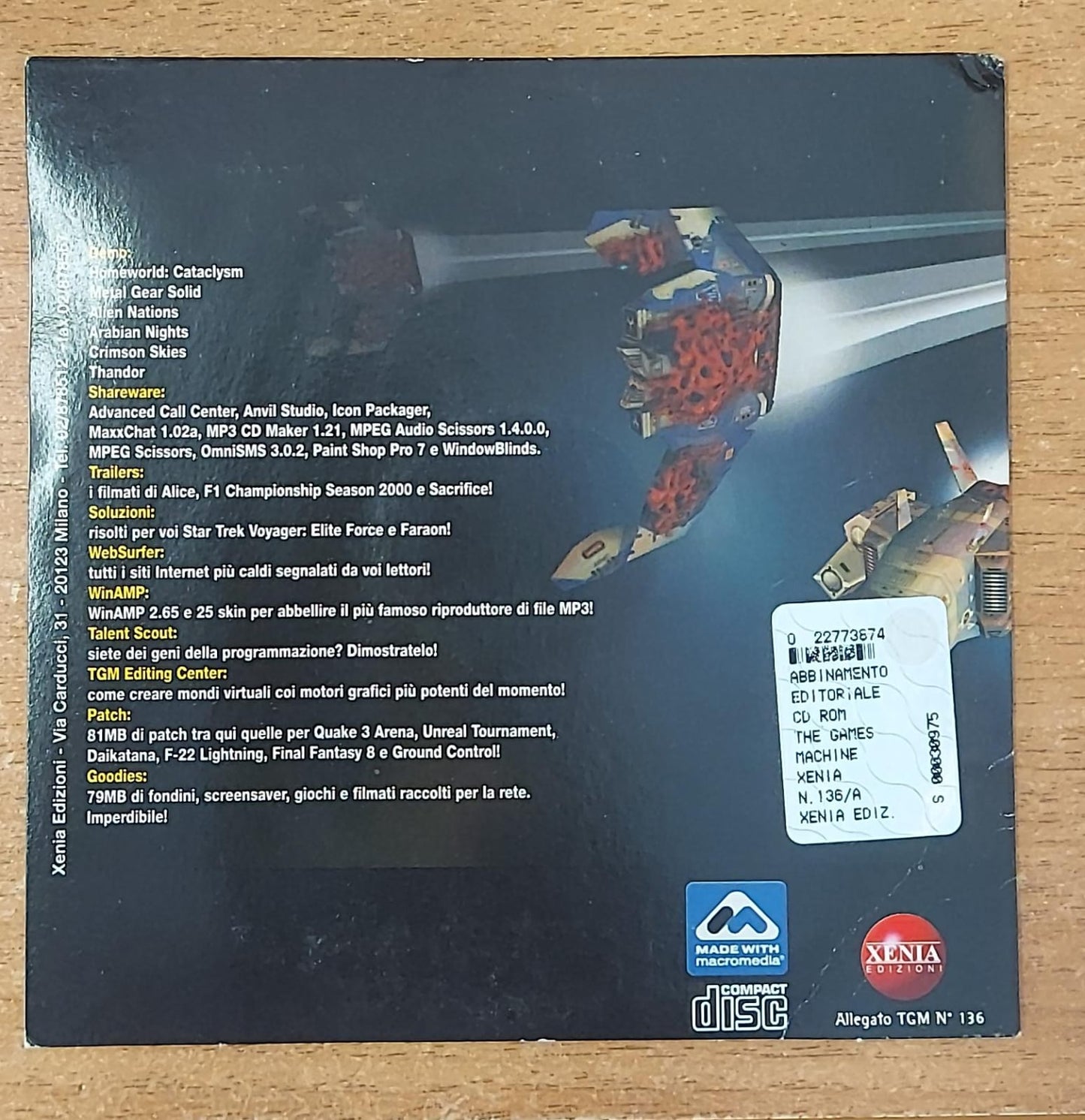 The Games Machine Vol. 96 – Solo CD-ROM (Usato)