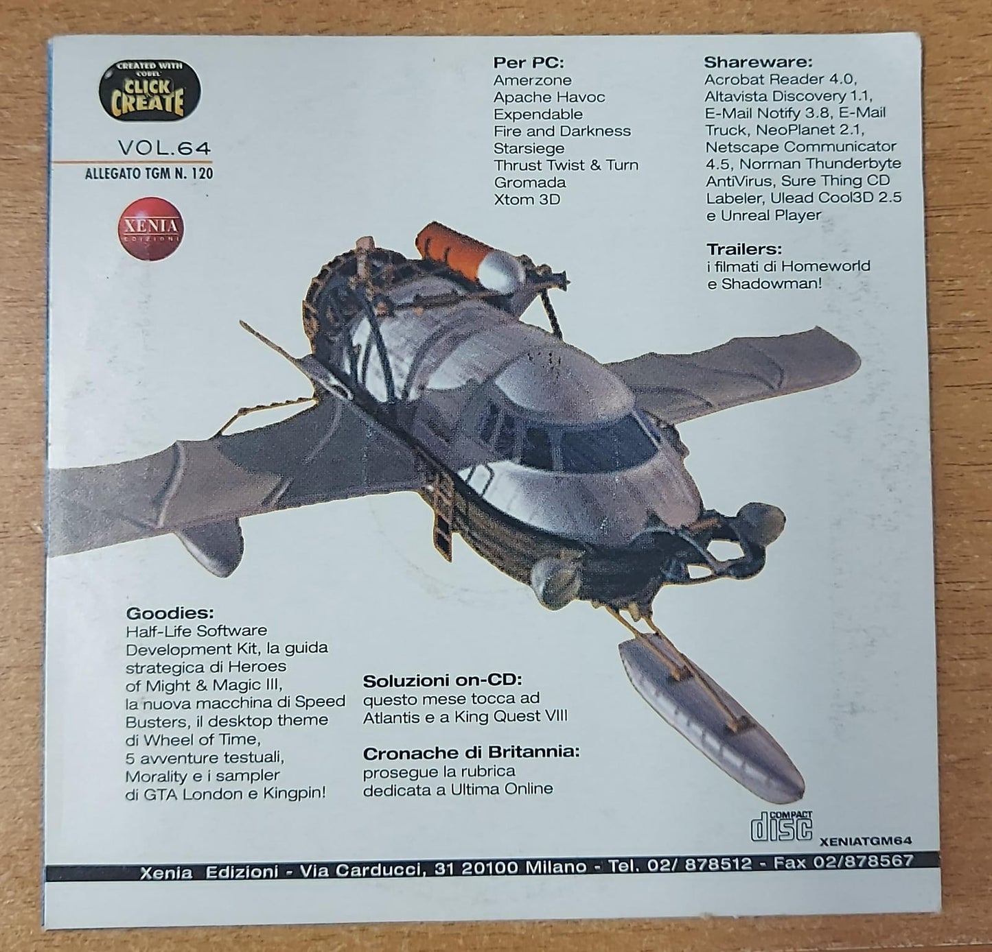 The Games Machine Vol. 64 – Solo CD-ROM (Usato)