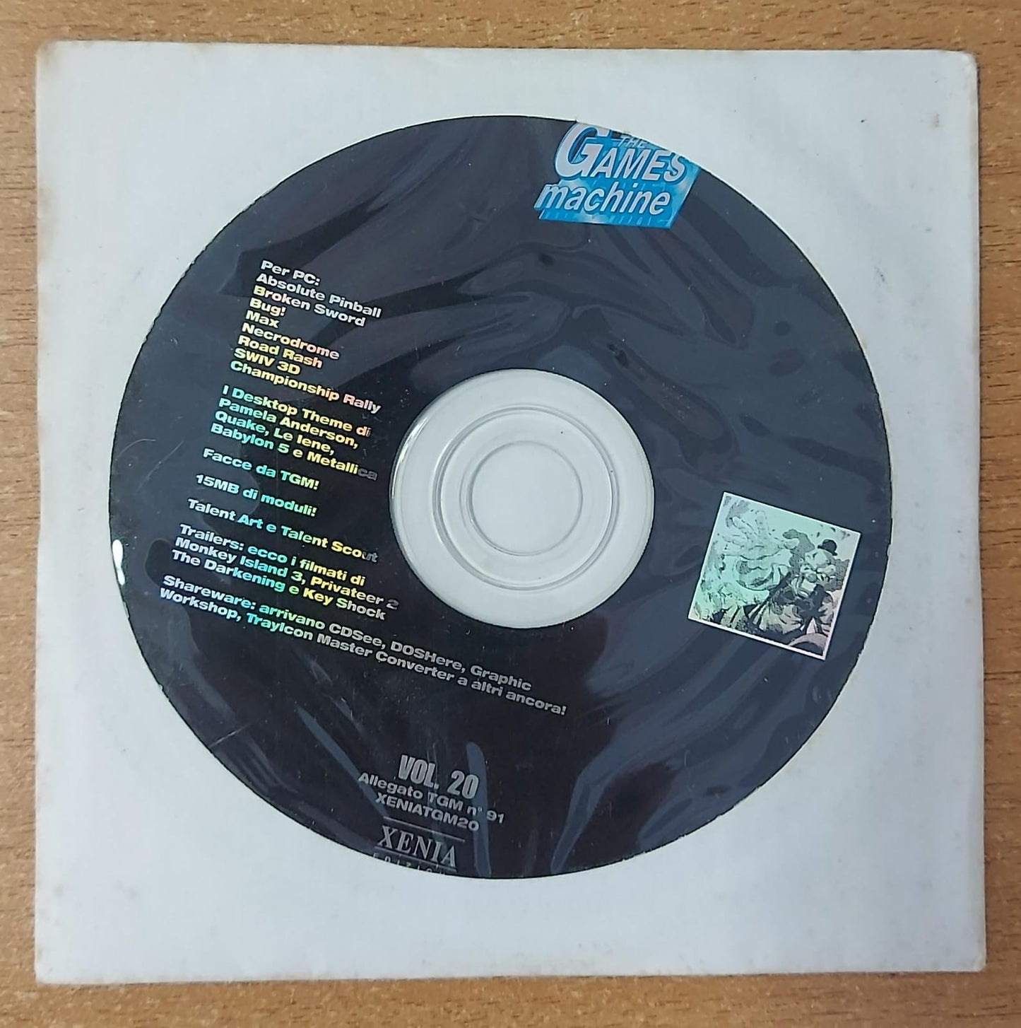 THE GAMES MACHINE VOL.20