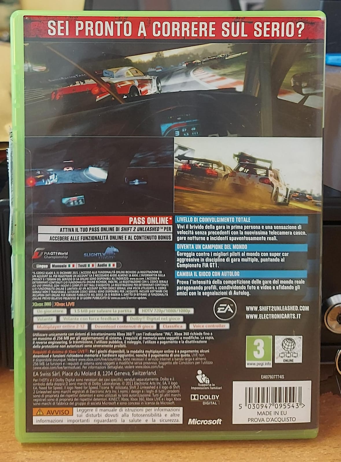 Need for Speed: Shift 2 Unleashed - Xbox 360 | Usato