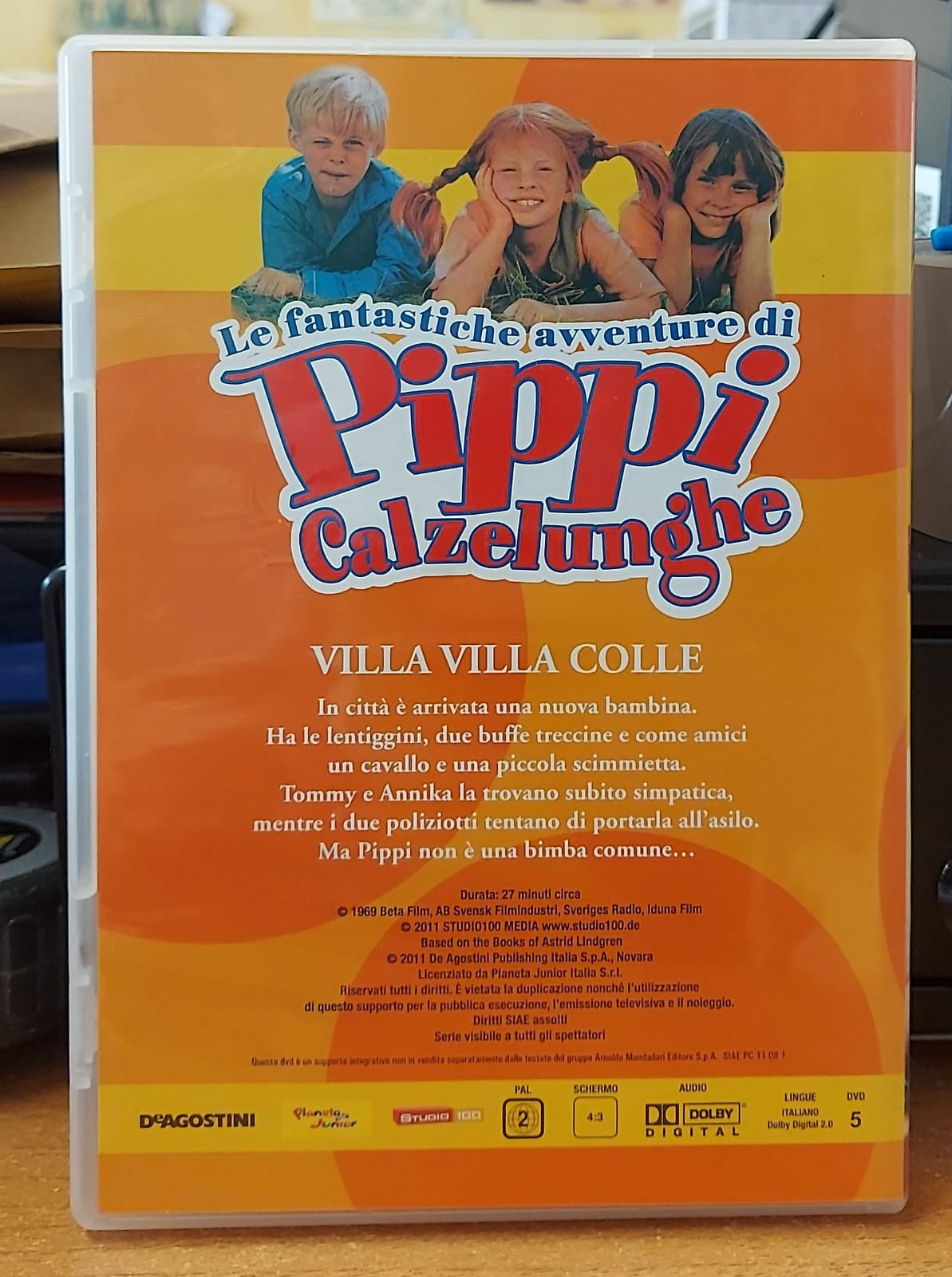 Le Fantastiche Avventure di Pippi Calzelunghe Vol. 1 - DVD Usato