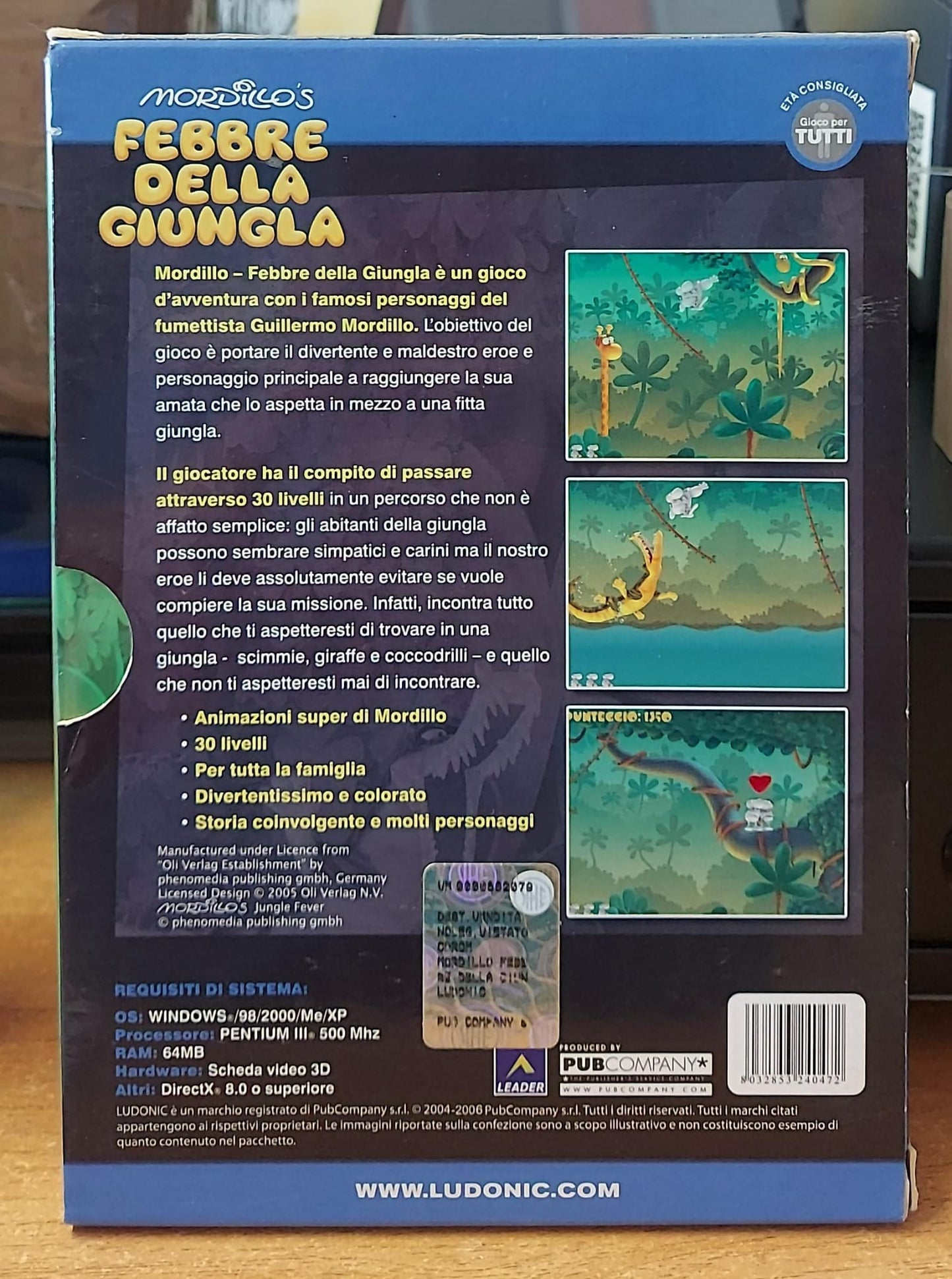 MORDILLO'S FEBBRE DELLA GIUNGLA