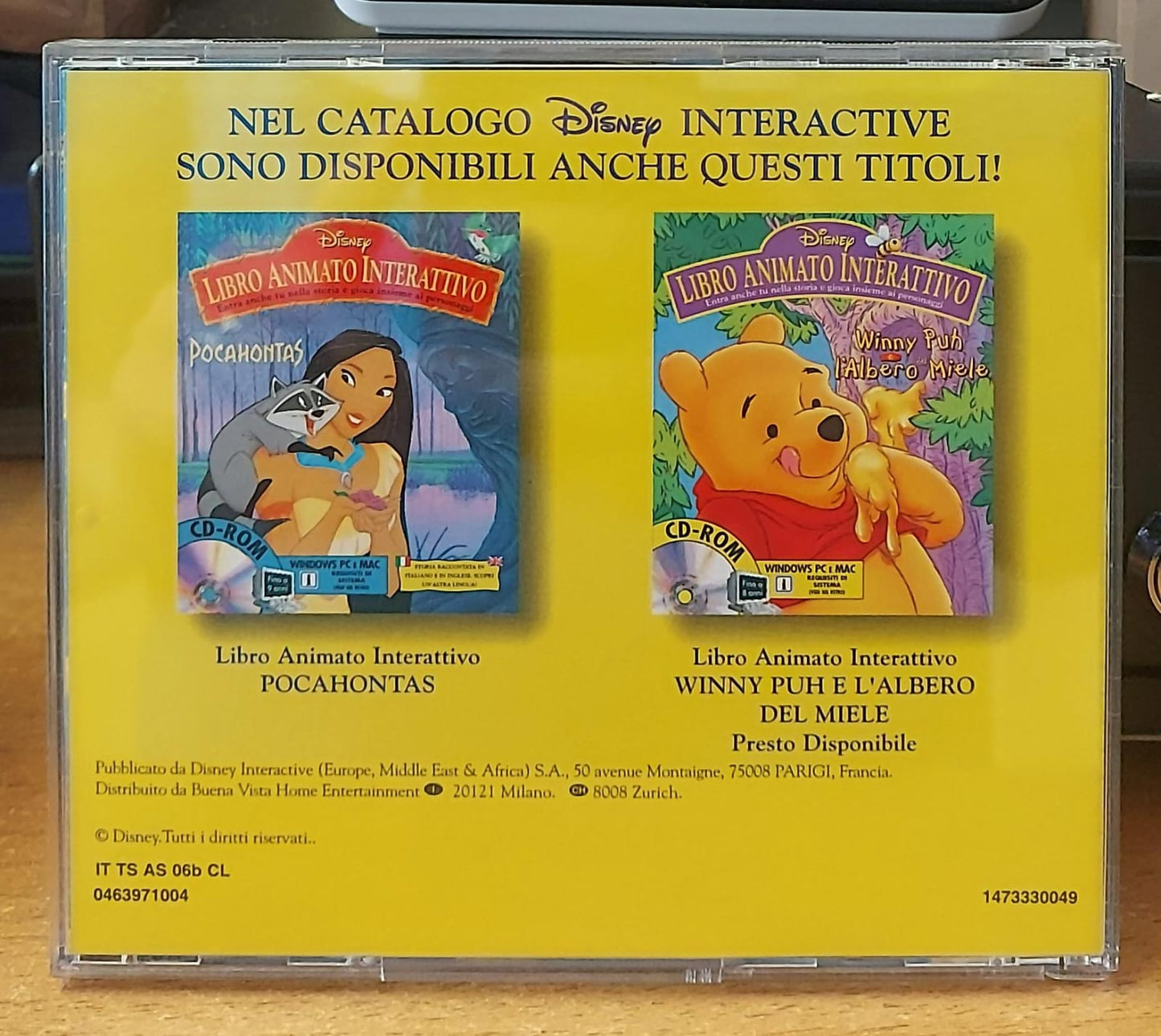 LIBRO ANIMATO INTERATTIVO TOY STORY