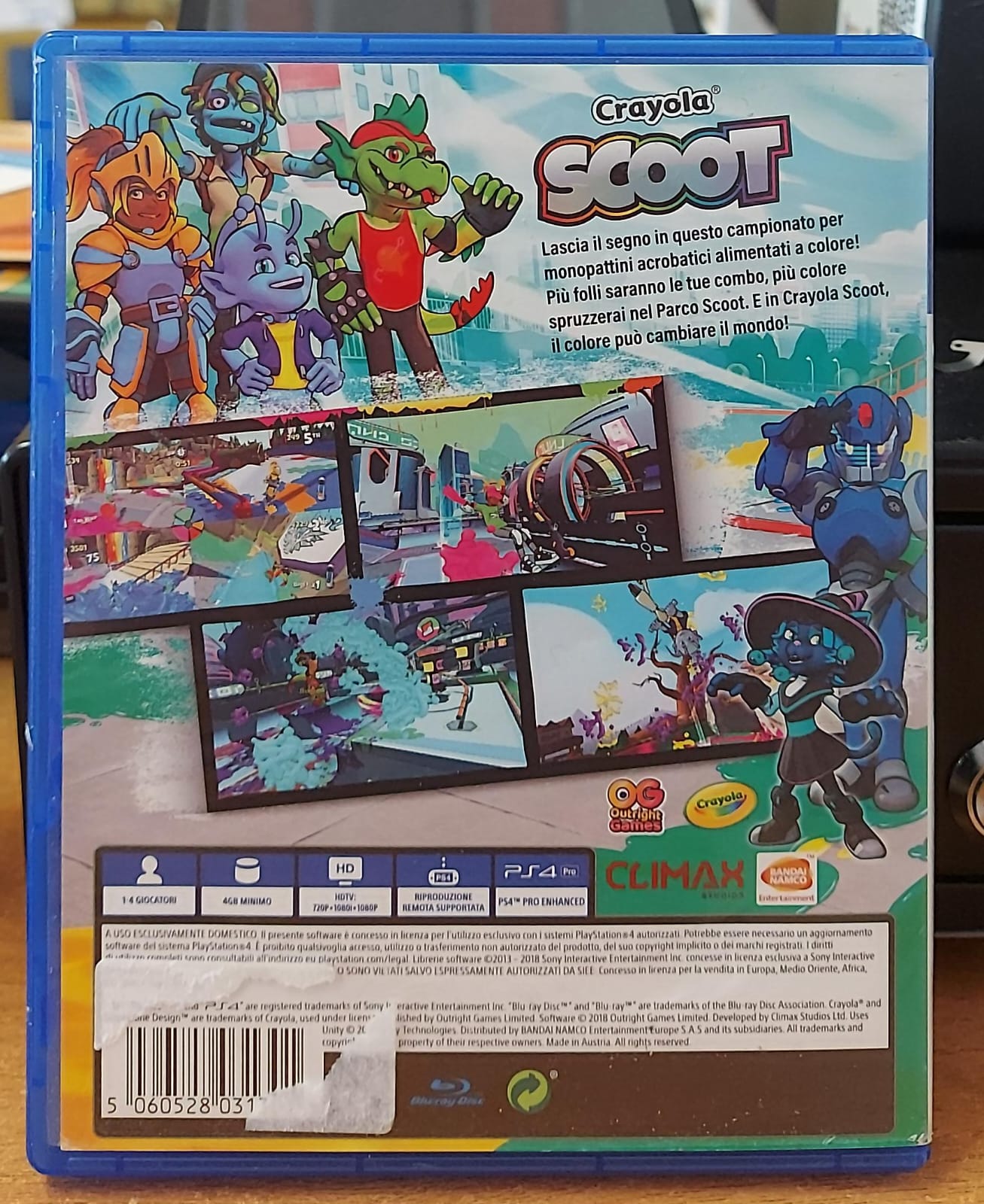 Crayola Scoot - PS4 (Usato)