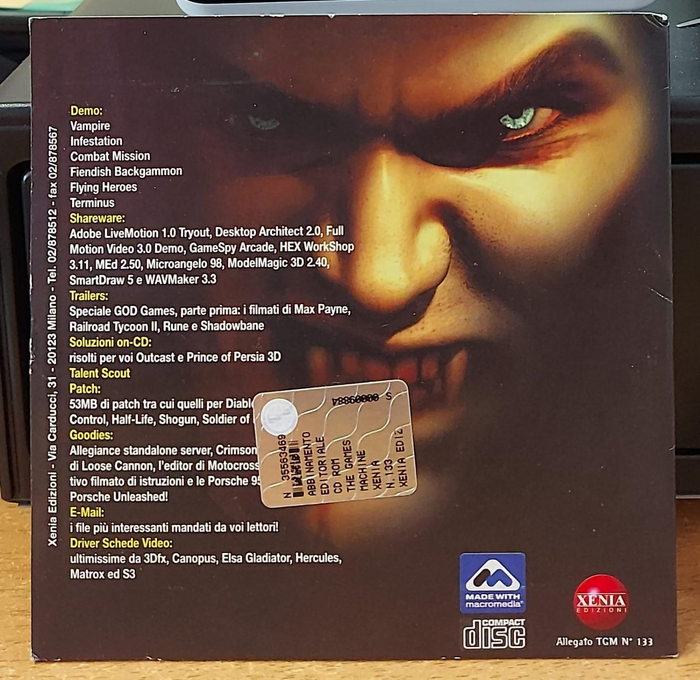 The Games Machine Vol. 89 – Solo Disco per PC (No Rivista)