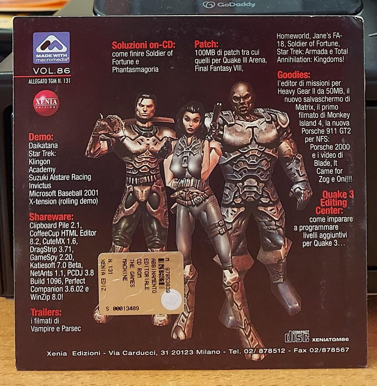 The Games Machine Vol. 86 – Solo Disco per PC (No Rivista)