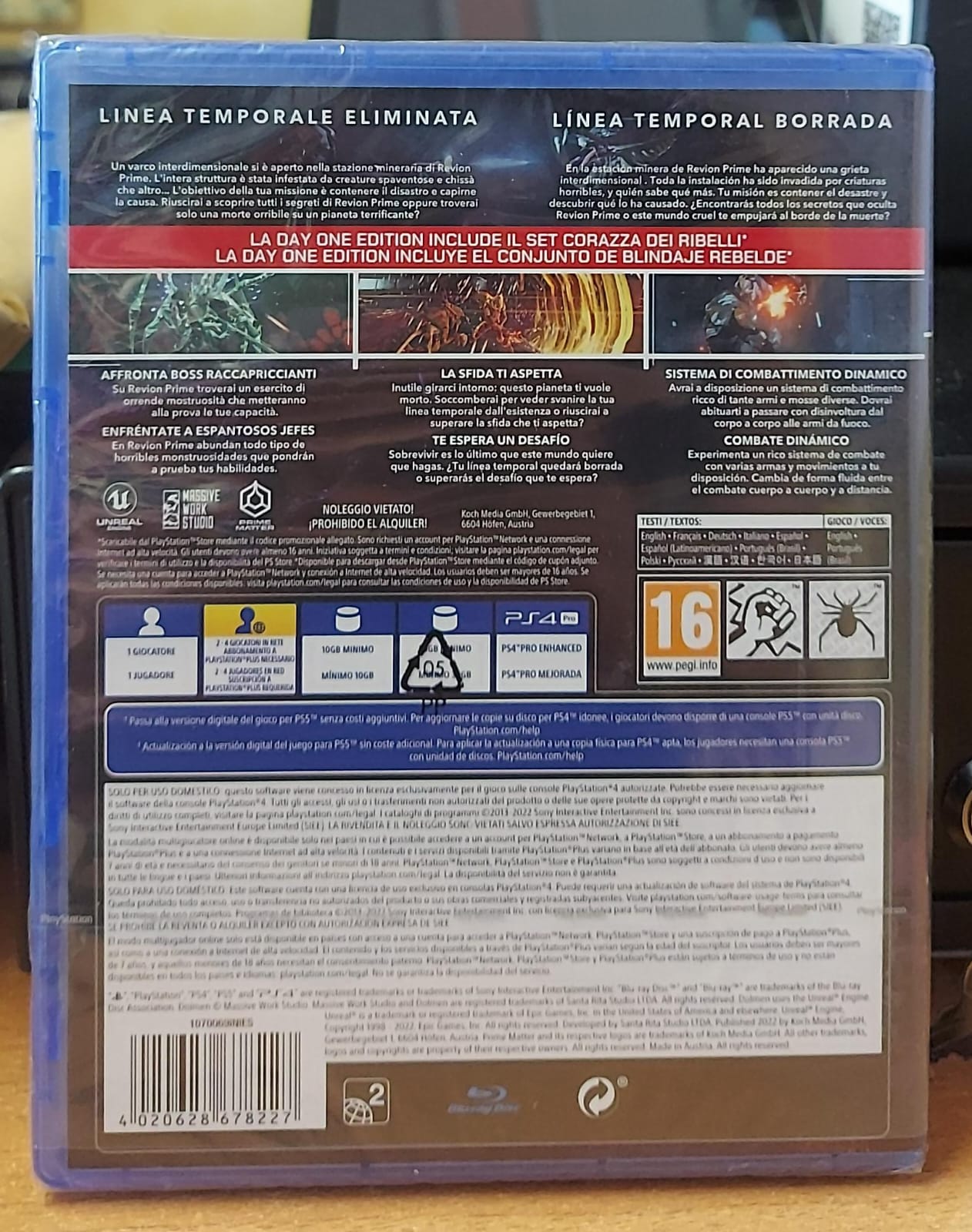 Dolmen PS4 – Nuovo Sigillato