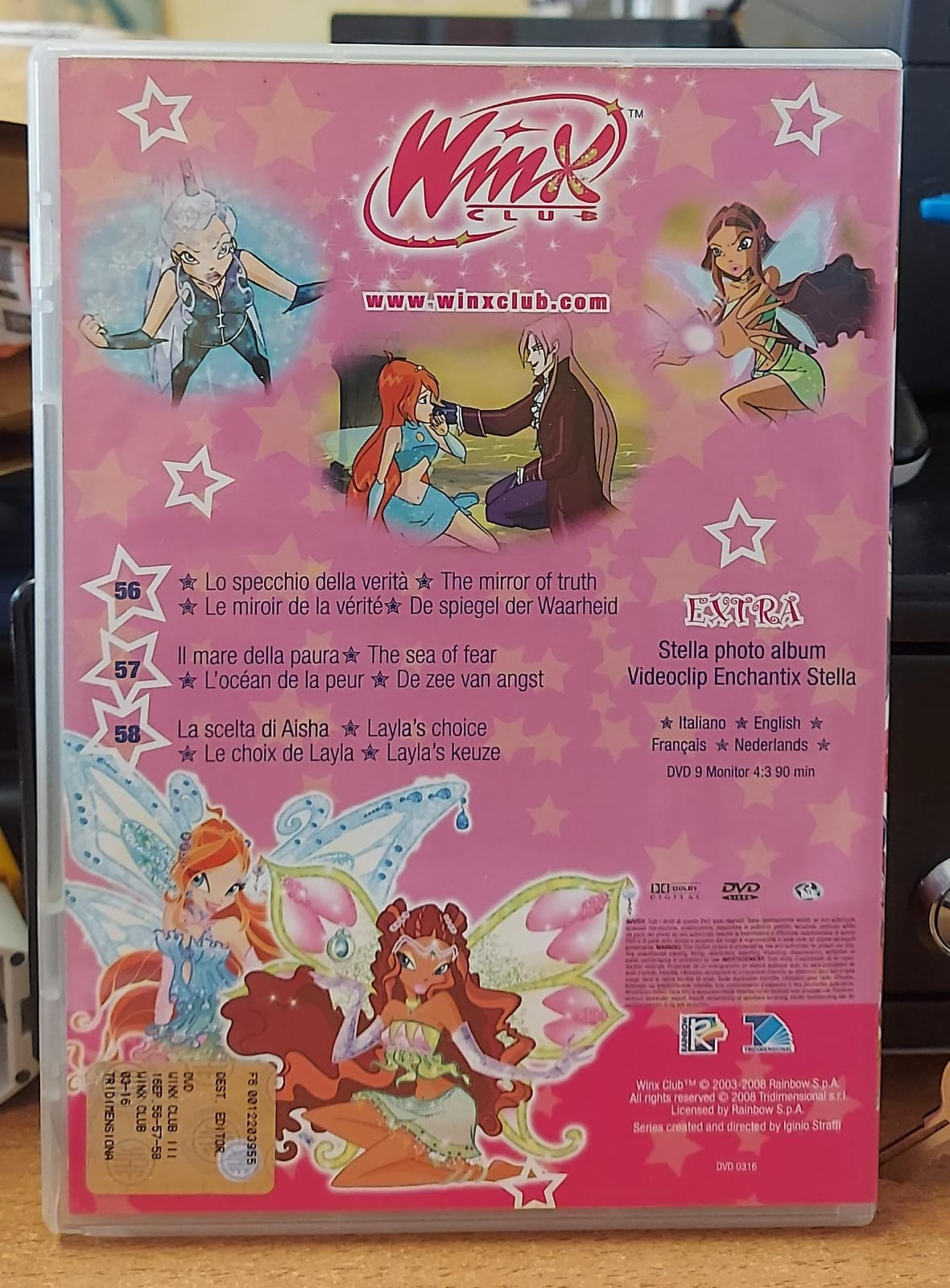 Winx Club N.16 – DVD Cartoni Animati Usato