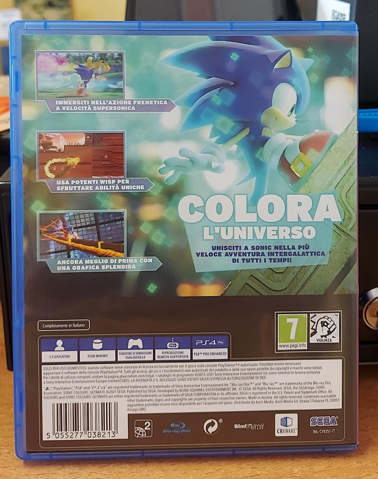Sonic Colours Ultimate – Gioco PS4 Usato