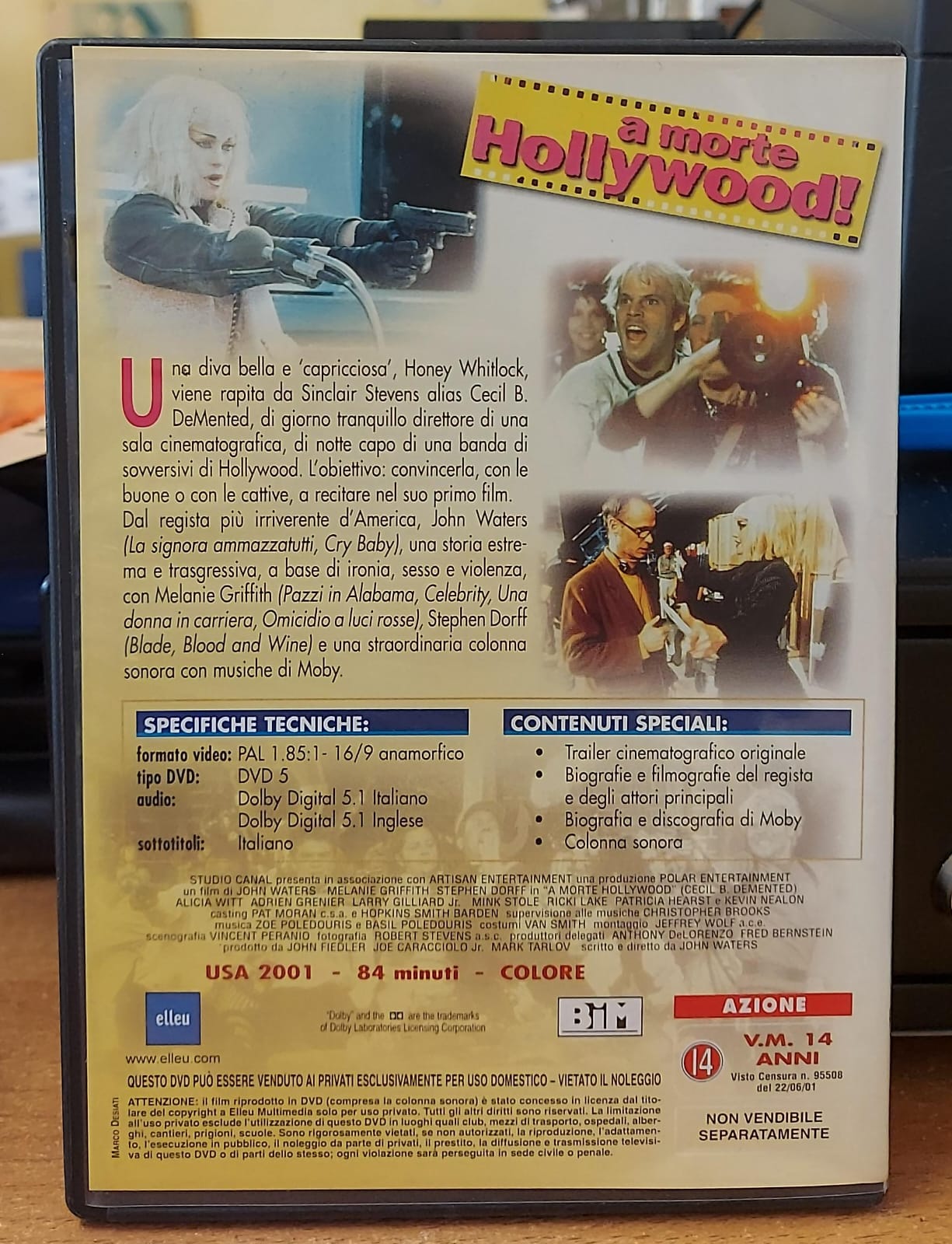 A Morte Hollywood! – DVD Usato
