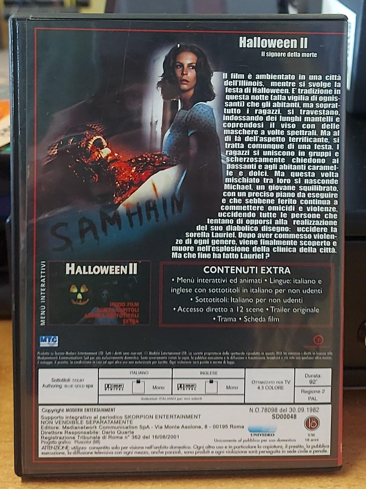 HALLOWEEN 2 IL SIGNORE DELLA MORTE