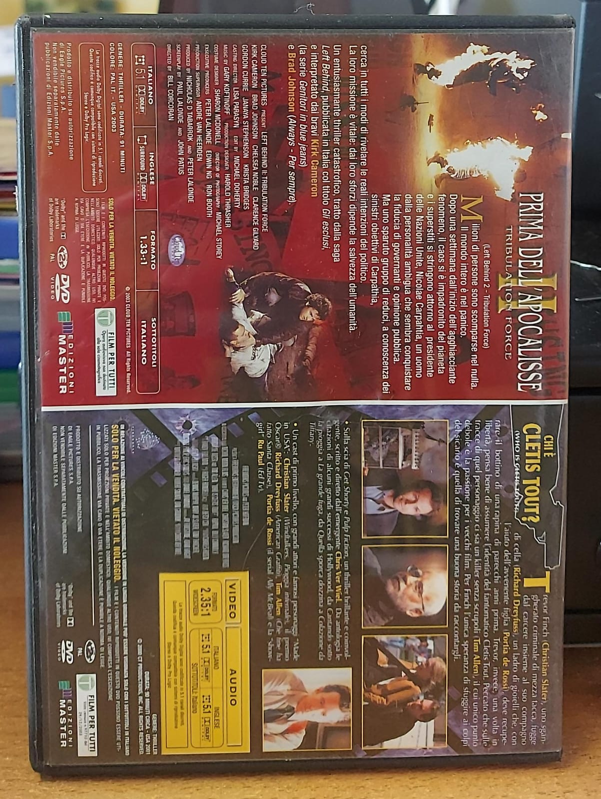 Prima dell'Apocalisse 2 + Chi è Cletis Tout? - DVD Doppio Film