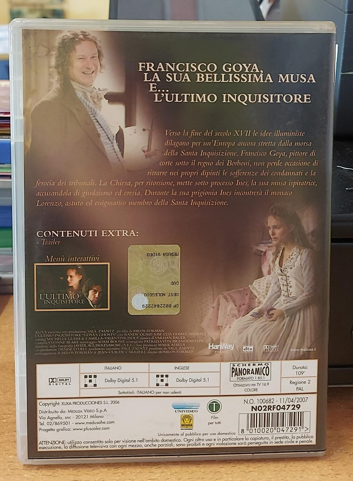 L'Ultimo Inquisitore DVD Usato