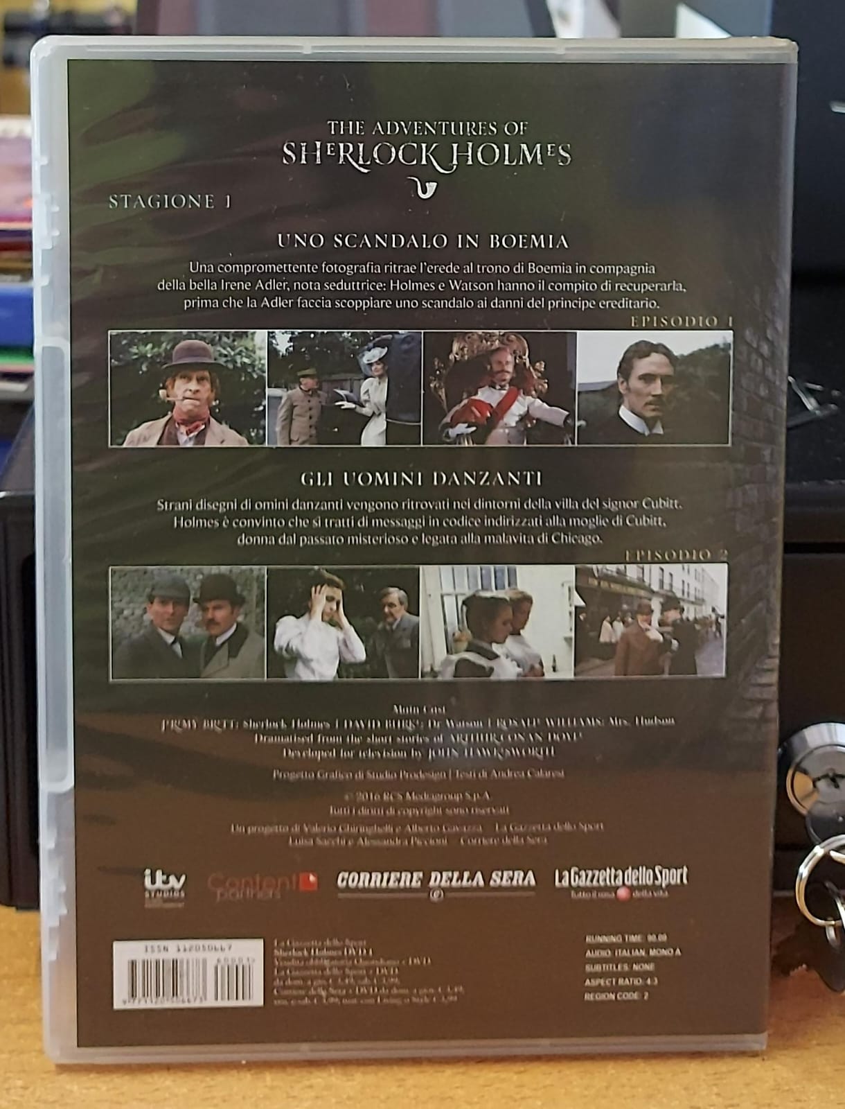 The Adventures of Sherlock Holmes - Stagione 1, DVD 1 (Usato)