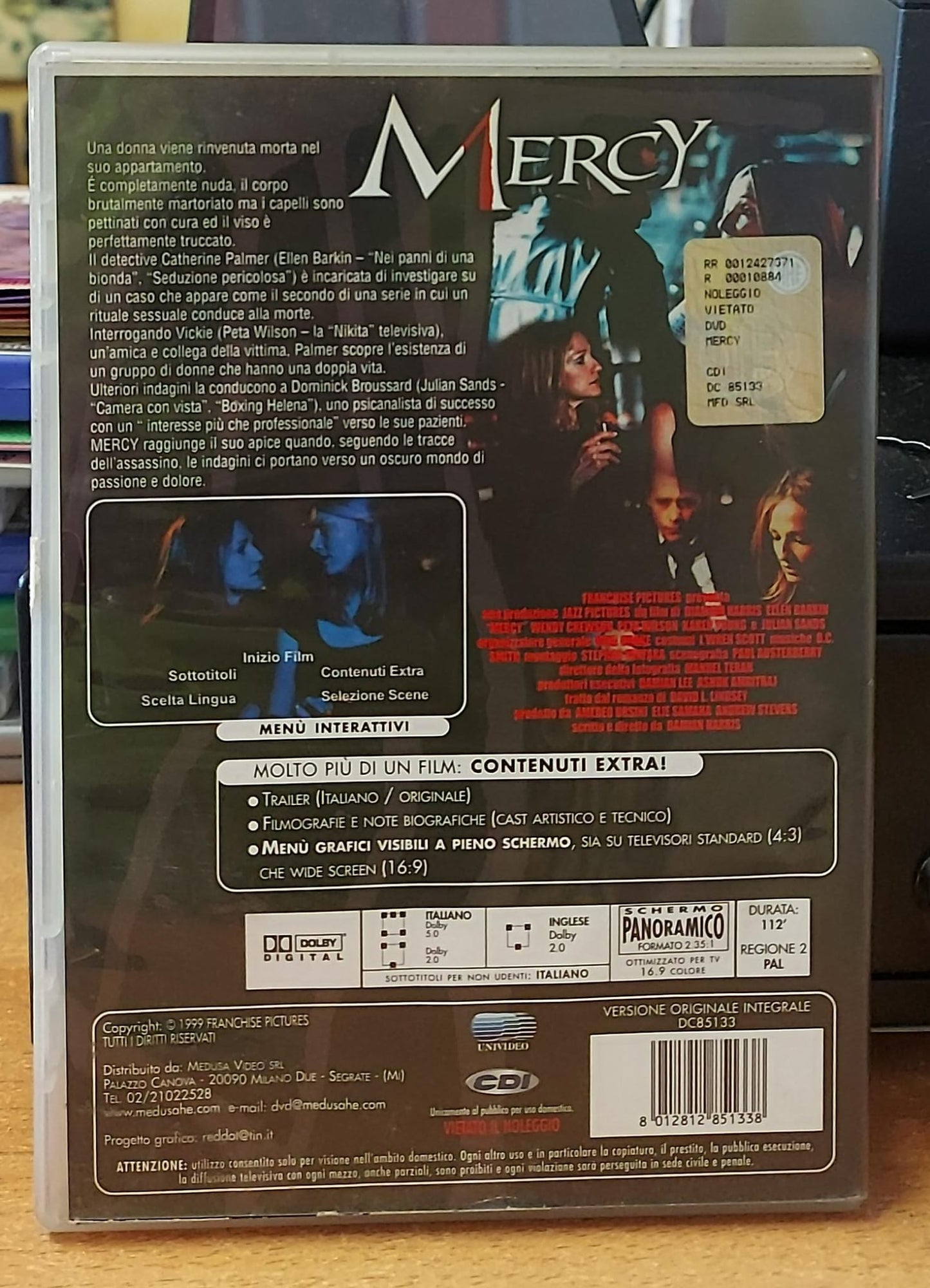 Mercy - Senza Pietà (DVD Usato)