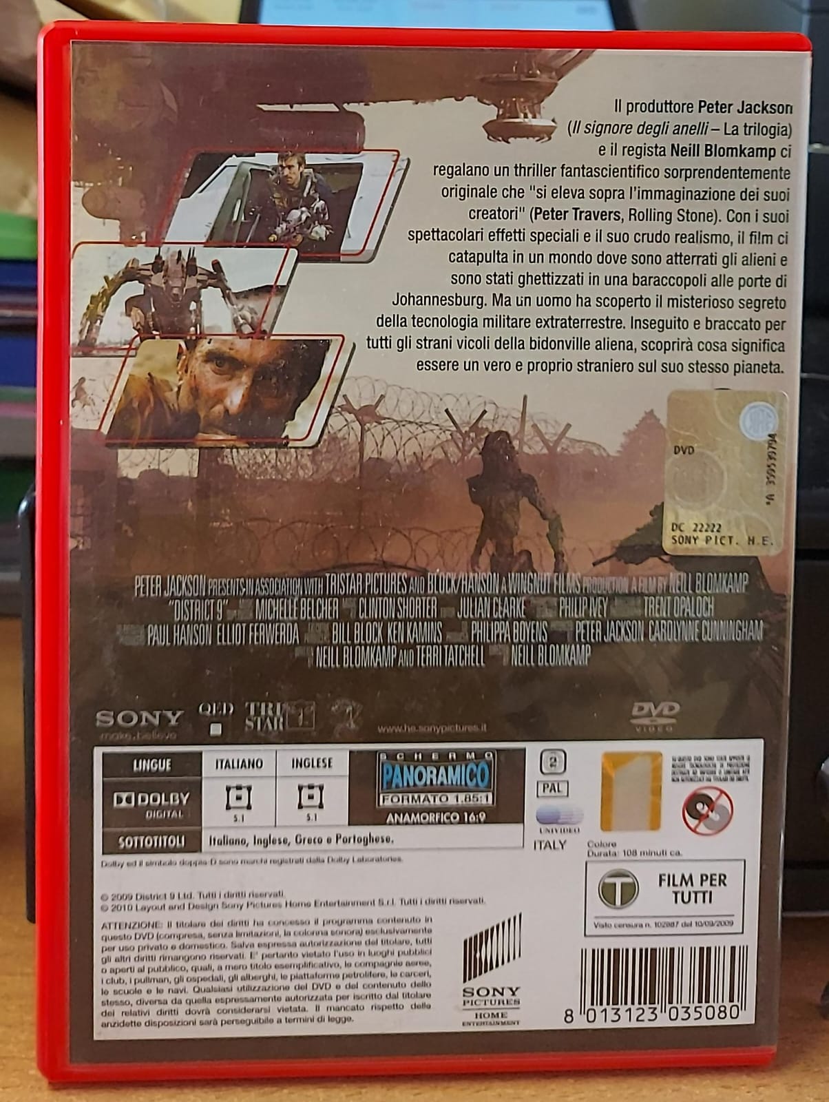 District 9 – DVD | Neill Blomkamp | Fantascienza