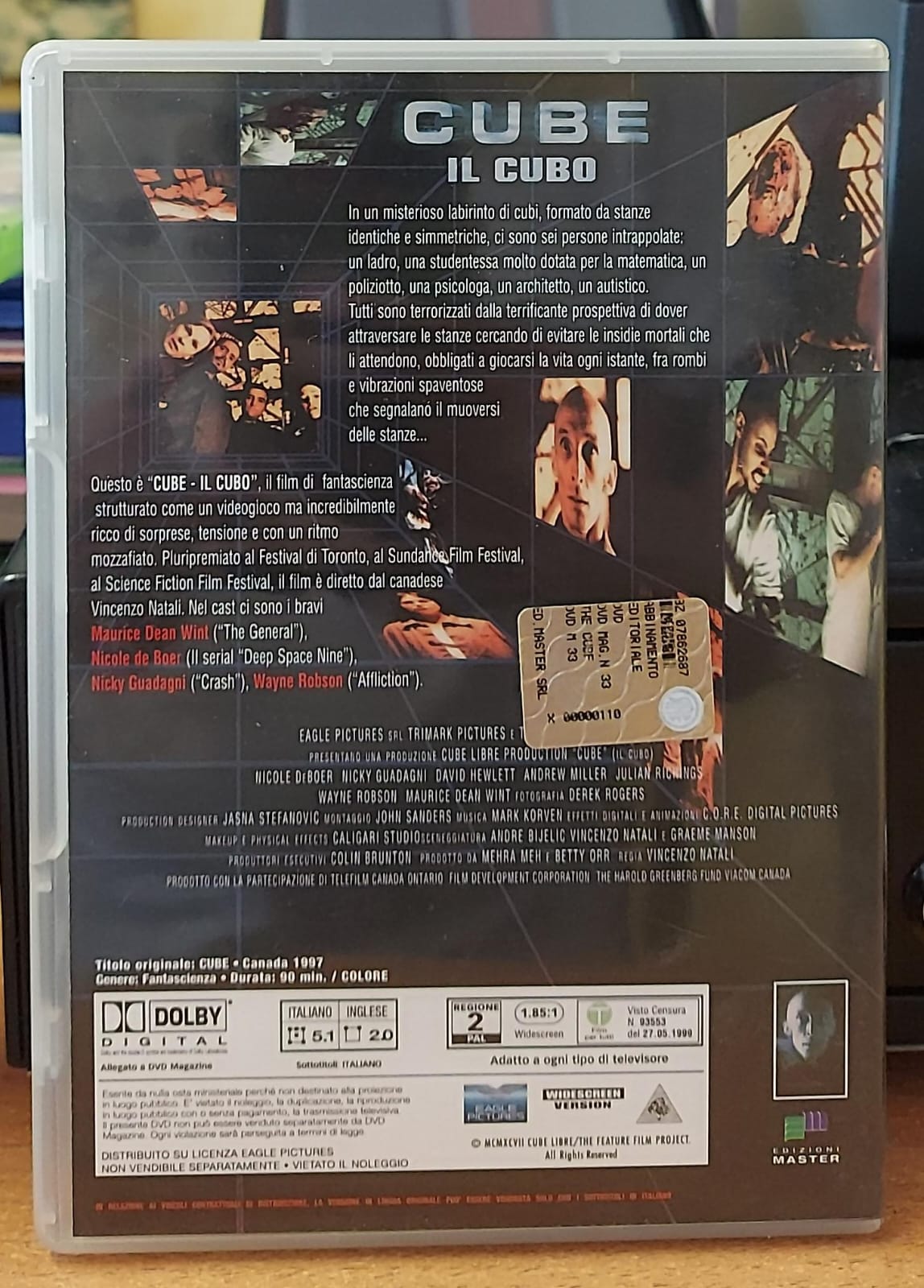 Cube - Il Cubo (DVD Usato)
