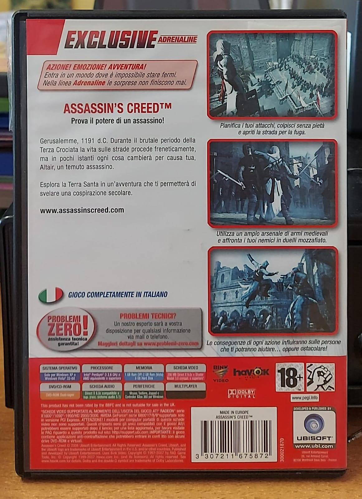 Assassin's Creed Director's Cut Edition PC Usato