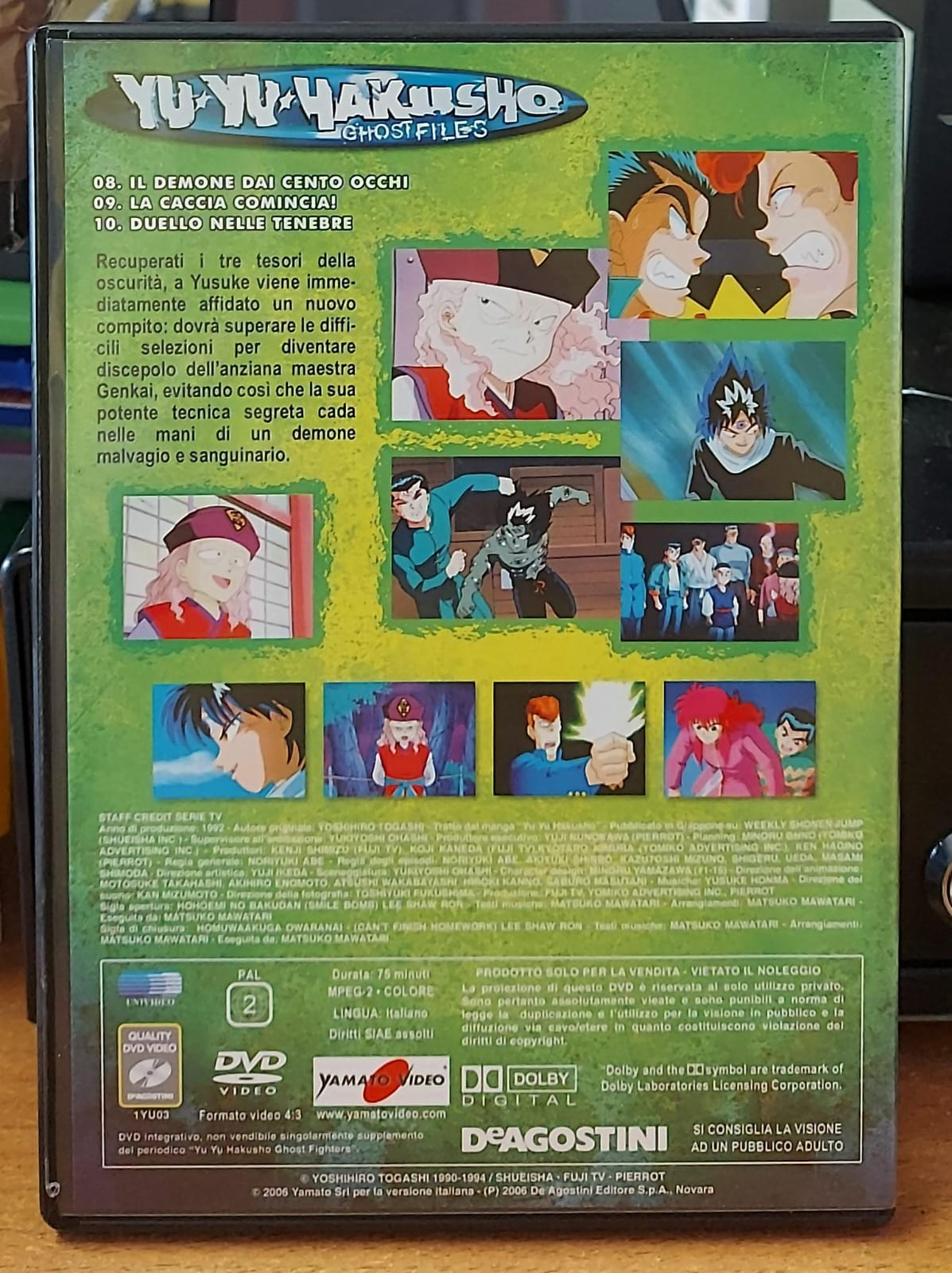 Yu Yu Hakusho Ghost Files Vol. 3 – DVD Usato