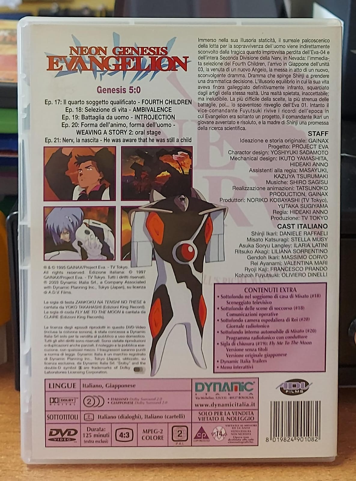 NEON GENESIS EVANGELION GENESIS 5:0 EPISODI 17-18-19-20-21