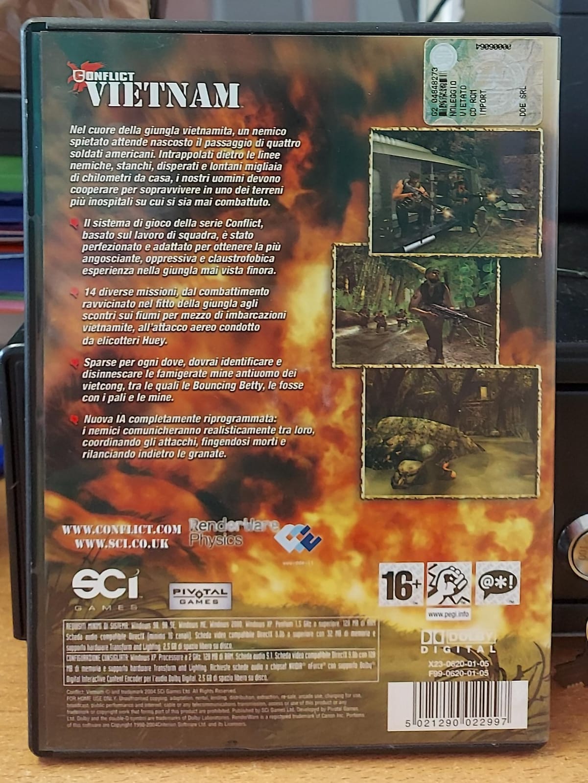 Conflict: Vietnam - Gioco PC Usato