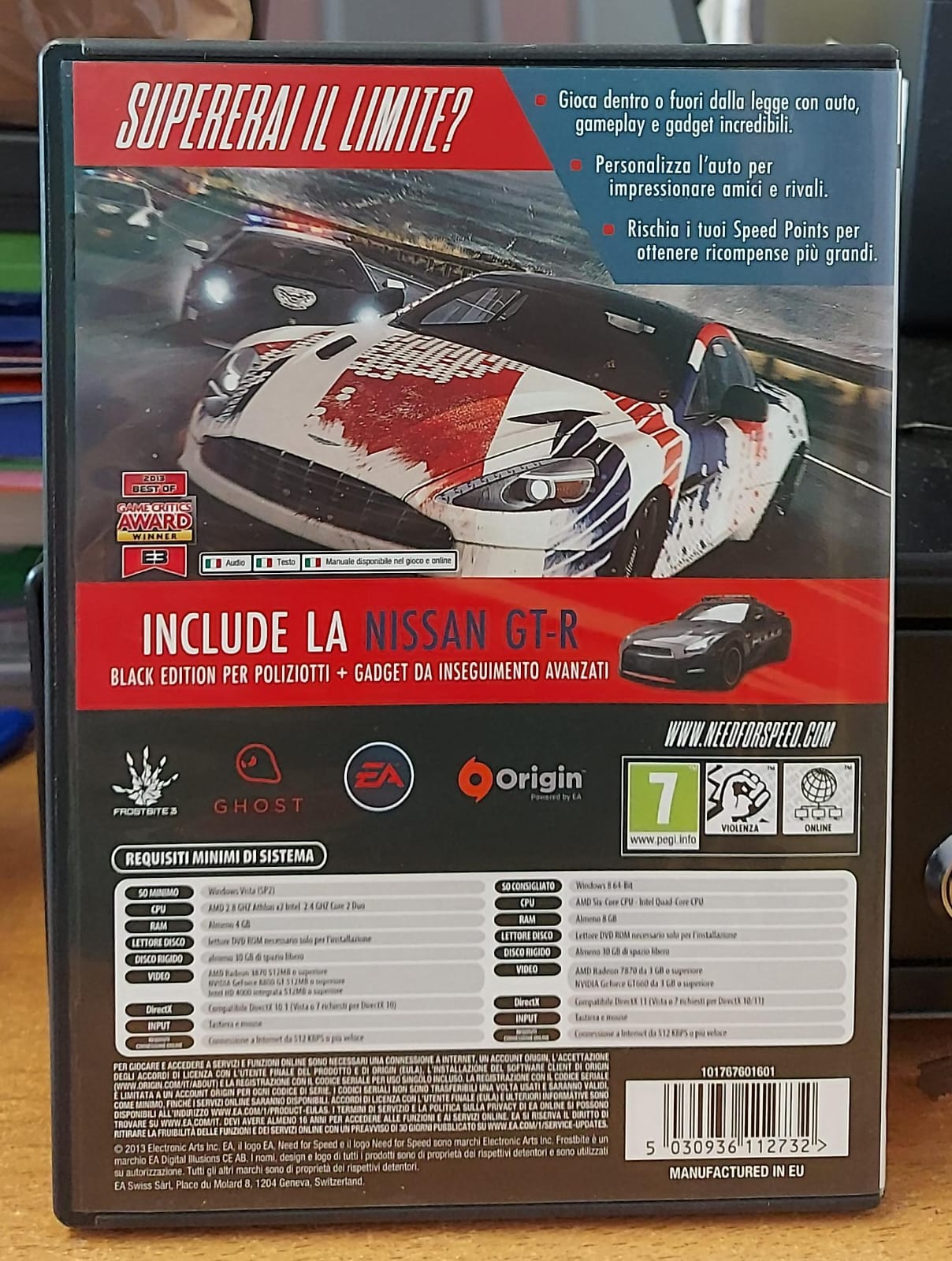 Need for Speed Rivals - Gioco PC Usato