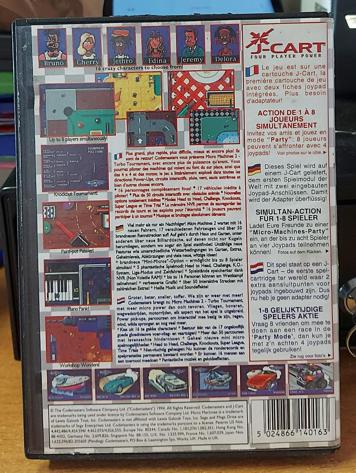 Micro Machines 2: Turbo Tournament – Sega Mega Drive (Usato)