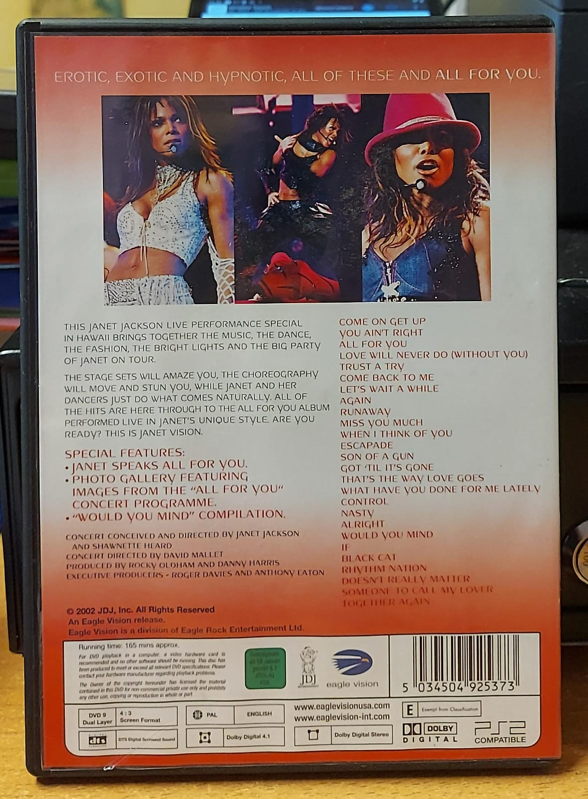 Janet Jackson – Live in Hawaii DVD
