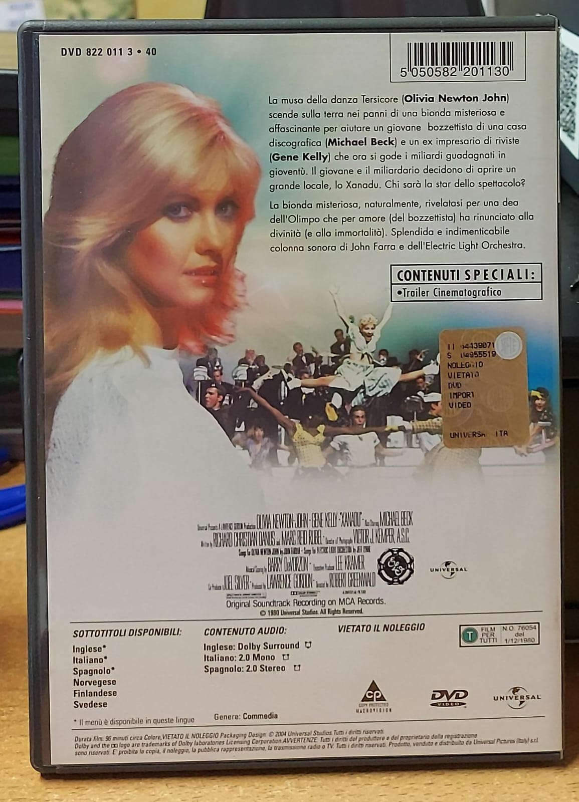 Xanadu – Olivia Newton-John, Gene Kelly DVD