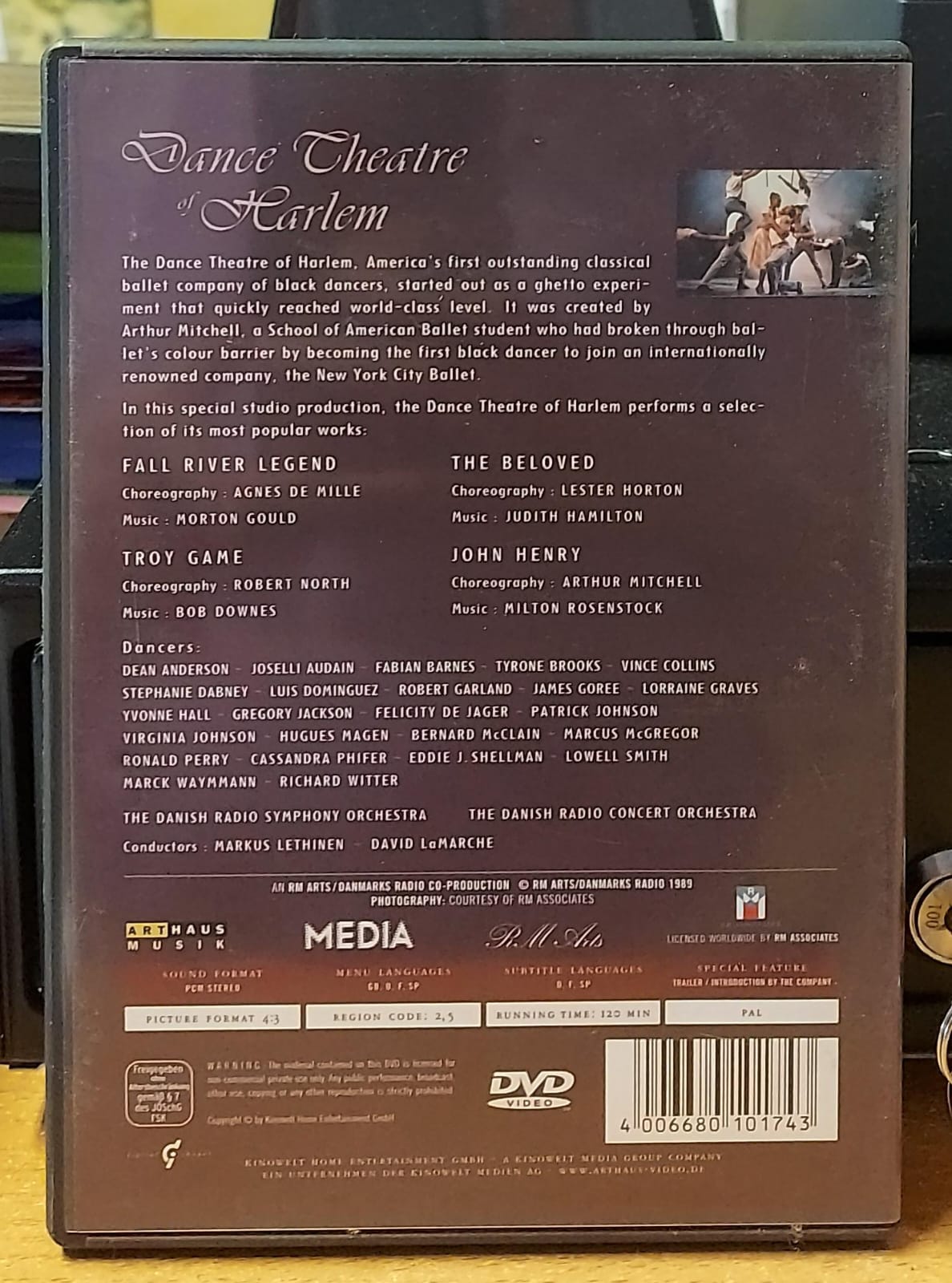 Dance Theatre of Harlem DVD