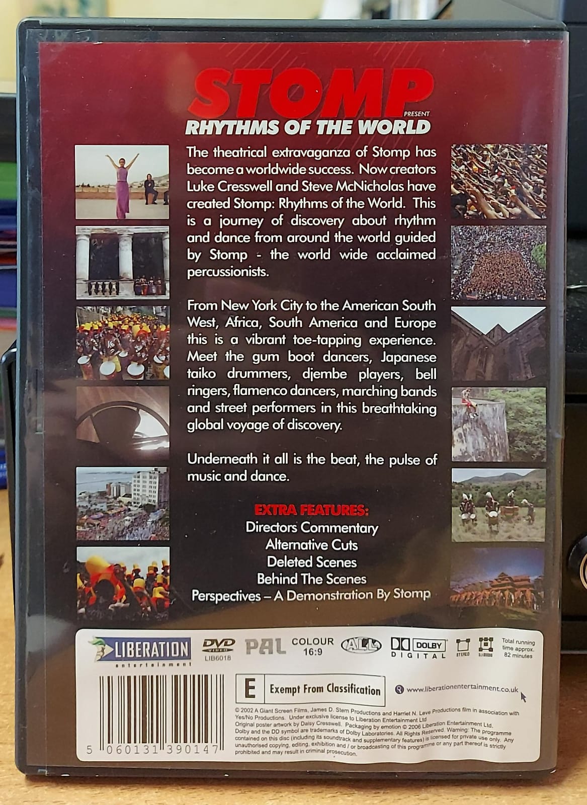 Stomp – Rhythms of the World DVD