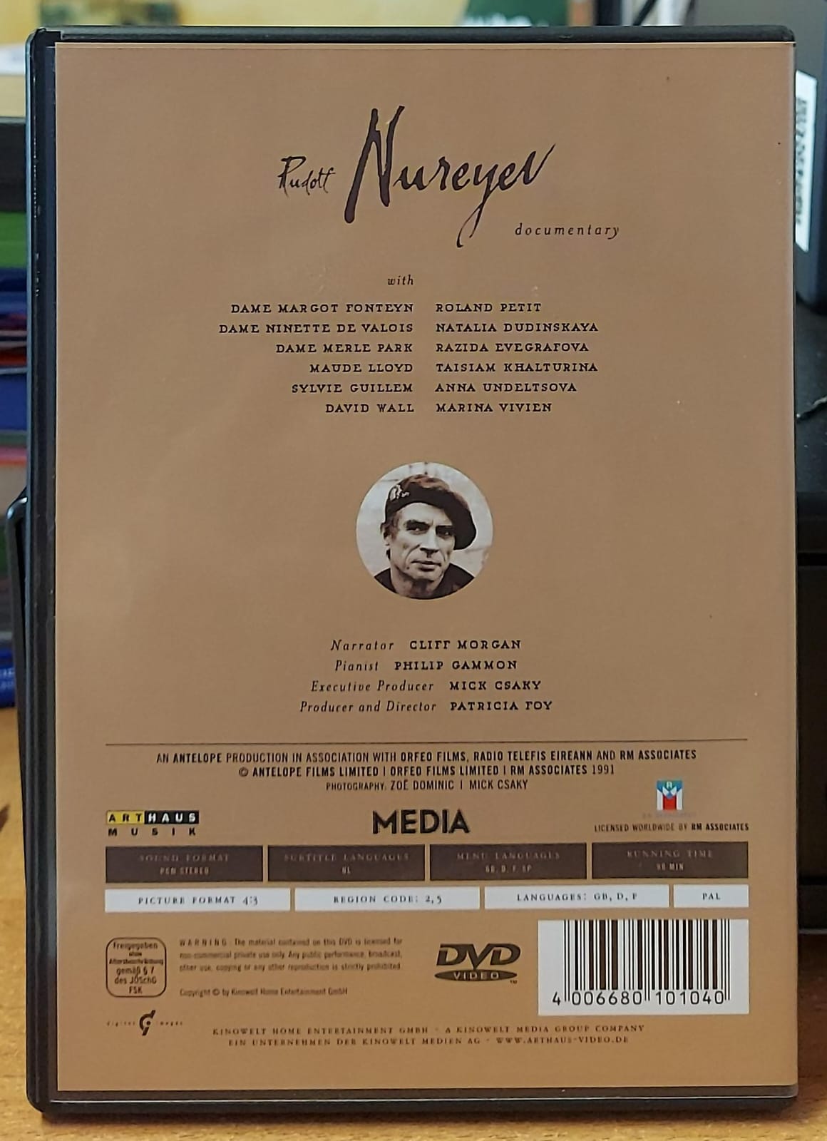 Rudolf Nureyev – A Documentary DVD | Patricia Foy | Arthaus Musik