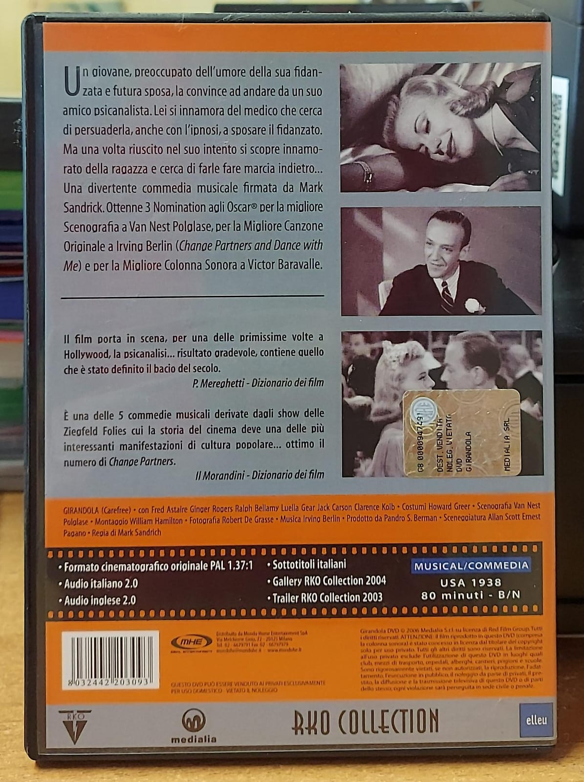Girandola – Fred Astaire, Ginger Rogers DVD | RKO Collection