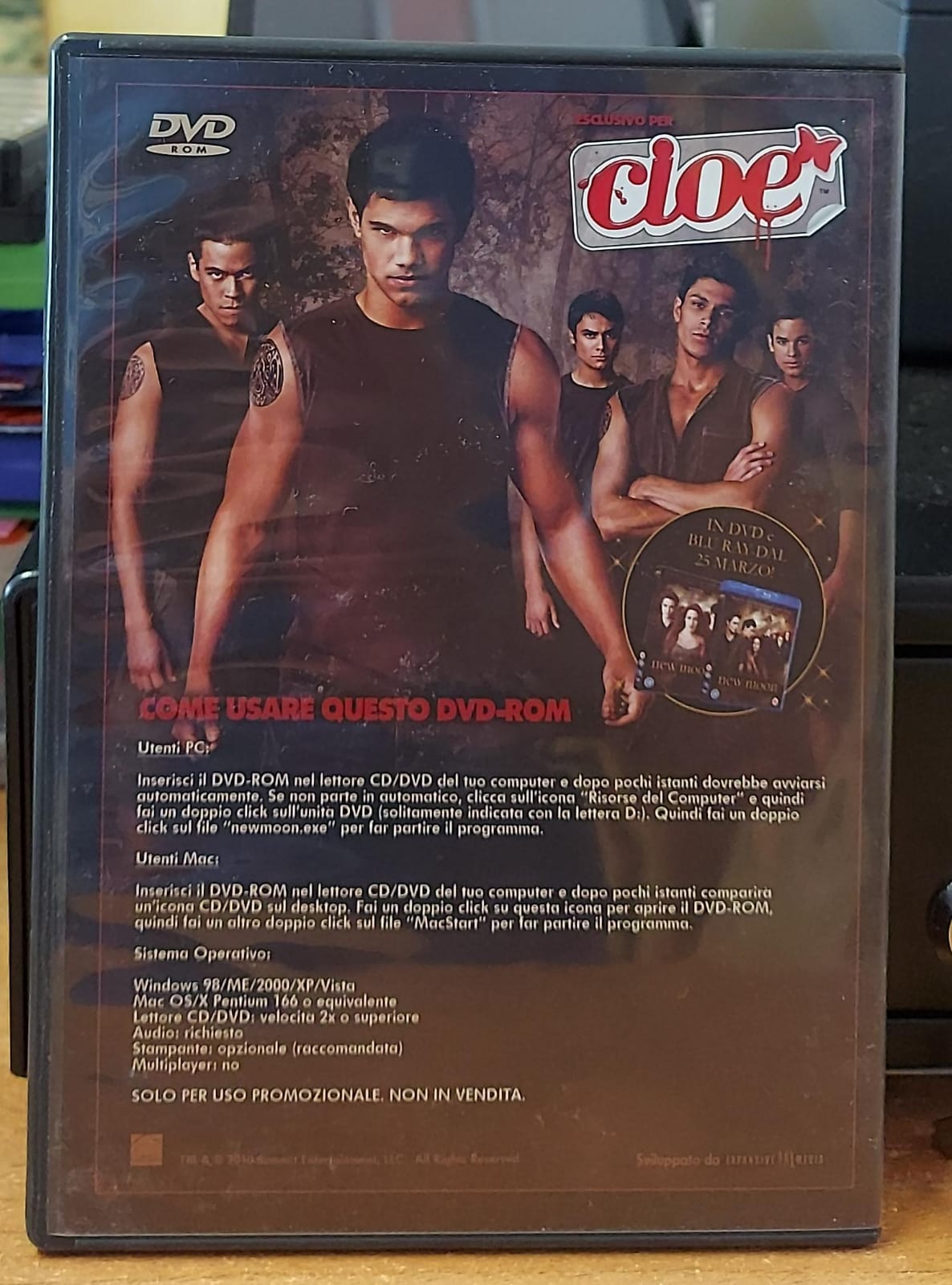 The Twilight Saga: New Moon – Special DVD-ROM Preview Esclusivo Cioè