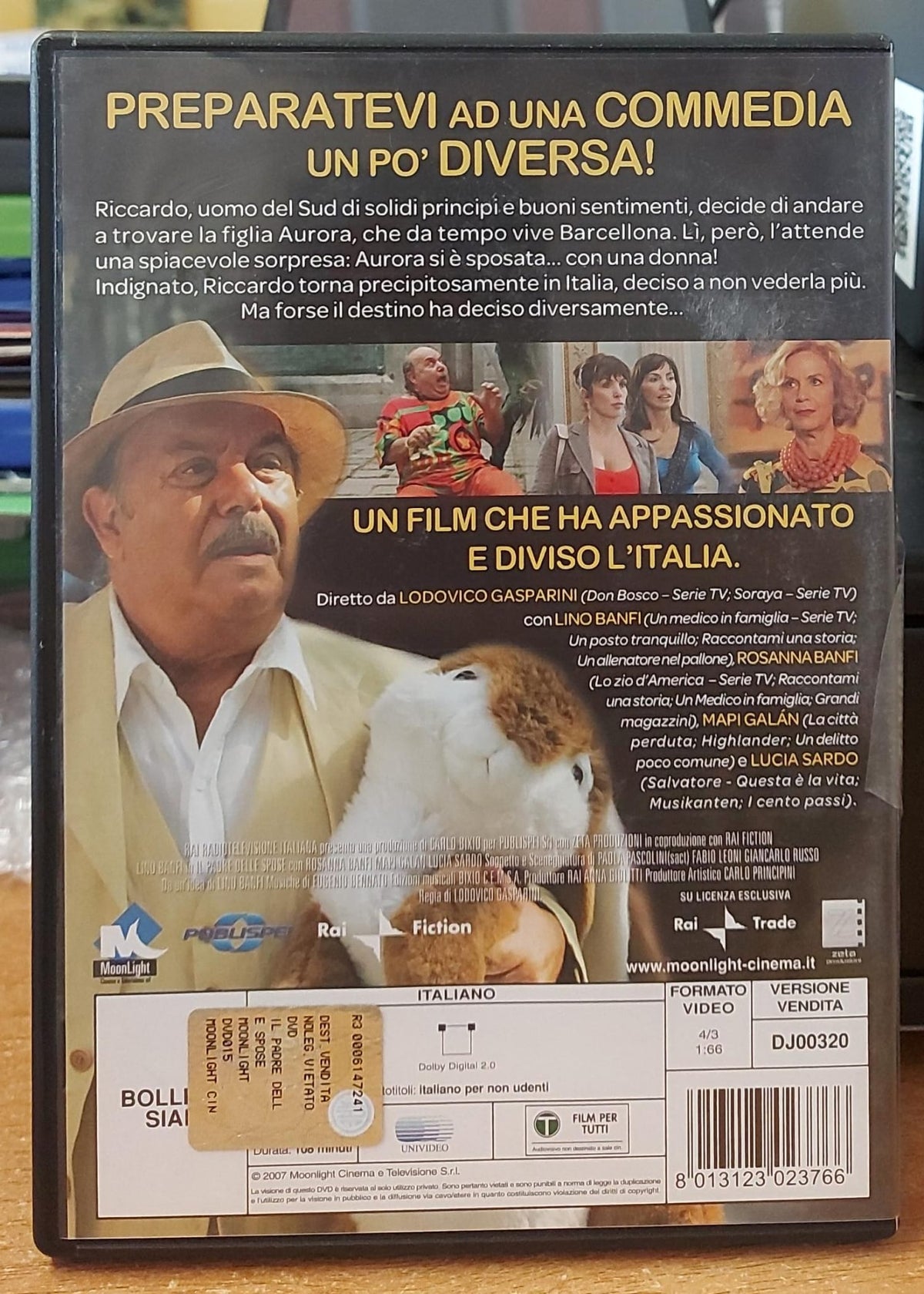 Il Padre delle Spose – Copertina posteriore DVD