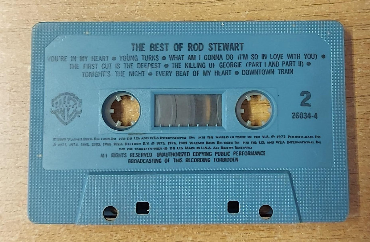 The Best of Rod Stewart musicassetta usata - lato 2