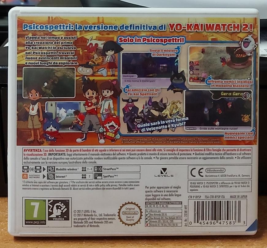 YO-KAI WATCH 2 PSICOSPETTRI