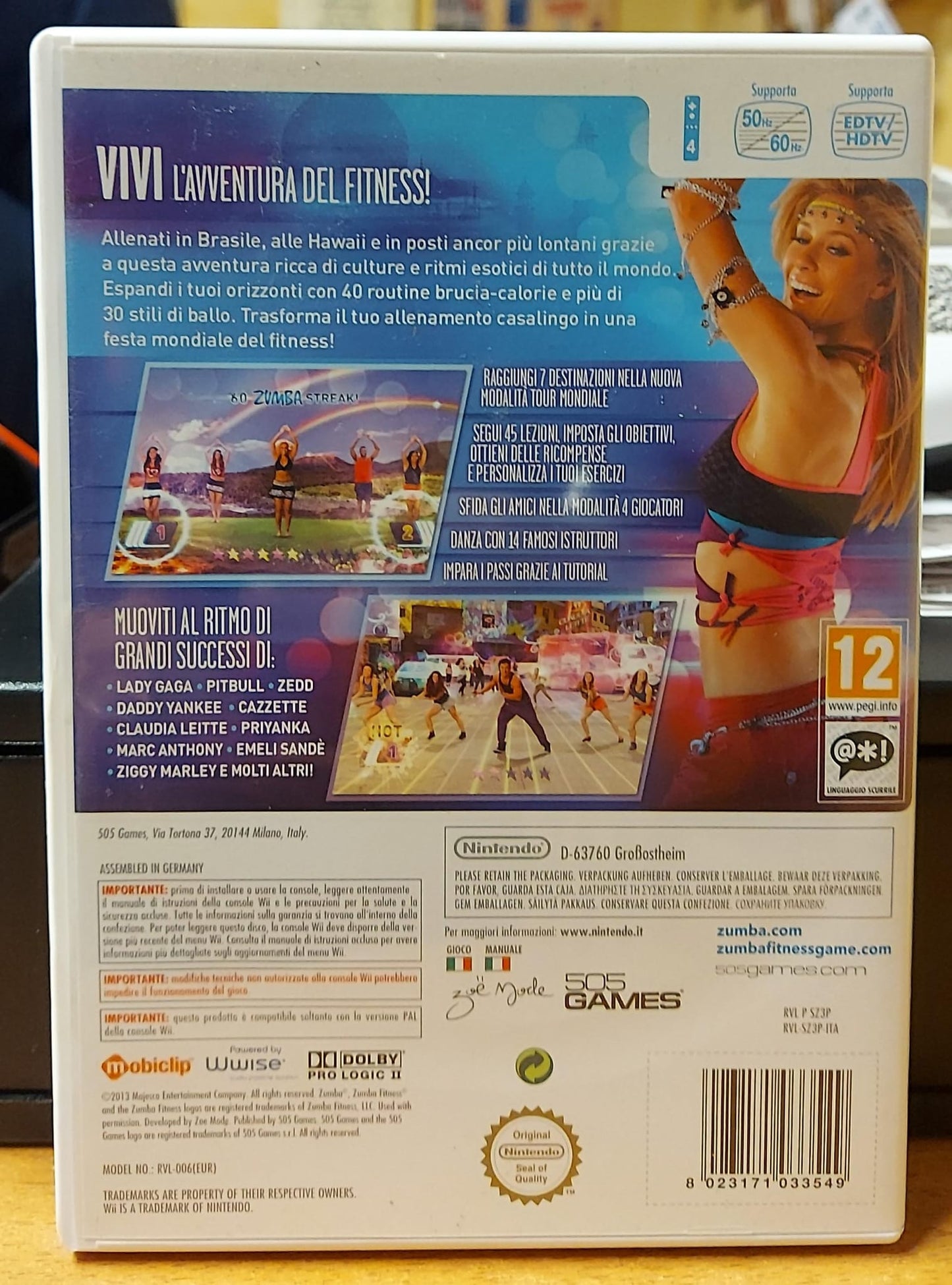 ZUMBA FITNESS WORLD PARTY