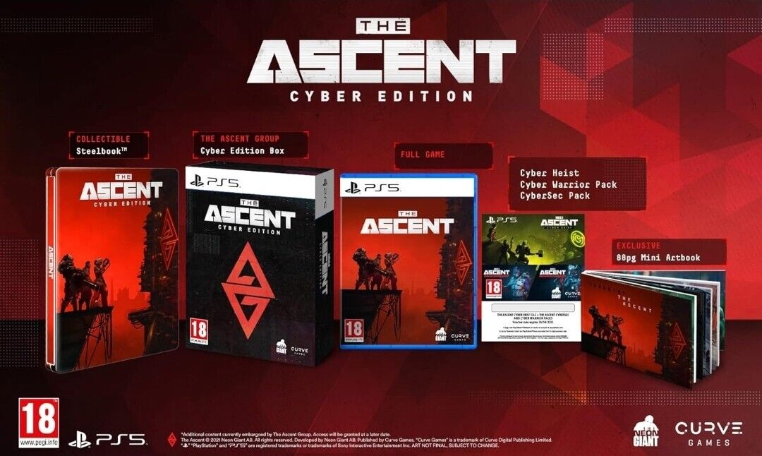 THE ASCENT CYBER EDITION PS5 - NUOVO MAI APERTO
