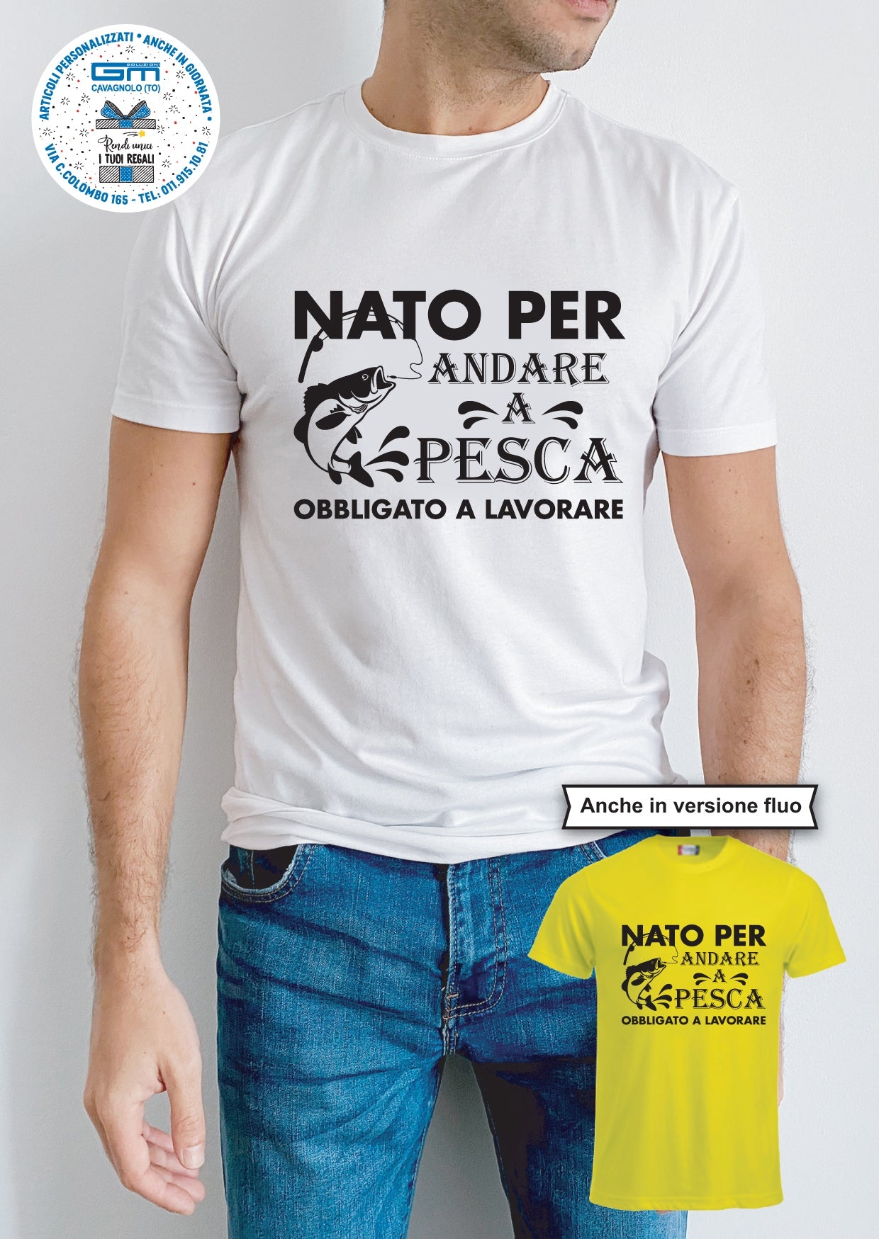 TSHIRT - NATO PER LA PESCA