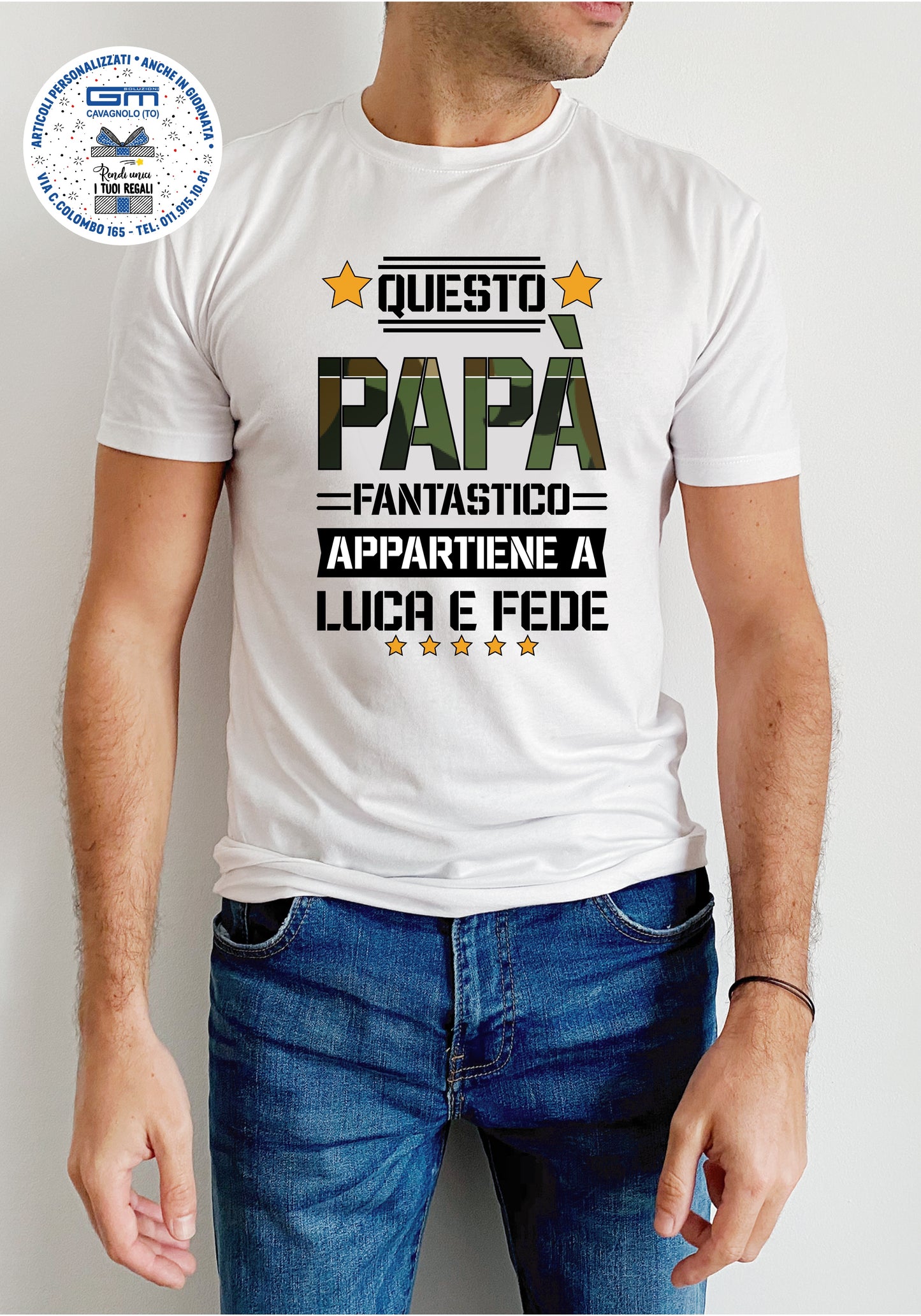 TSHIRT - PAPA' FANTASTICO