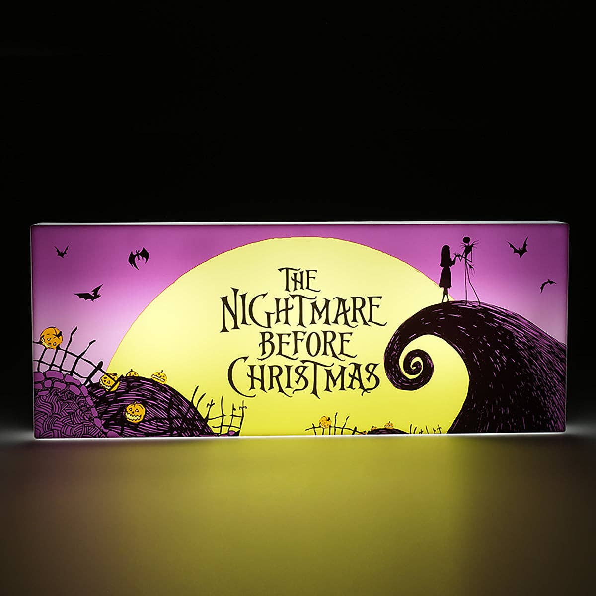 Lampada logo Nightmare before Christmas