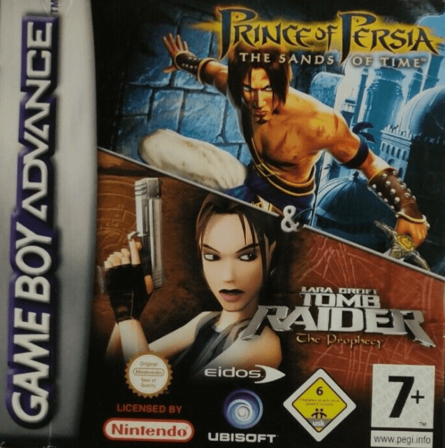 PRINCE OF PERSIA + TOMB RAIDER - SOLO CARTUCCIA