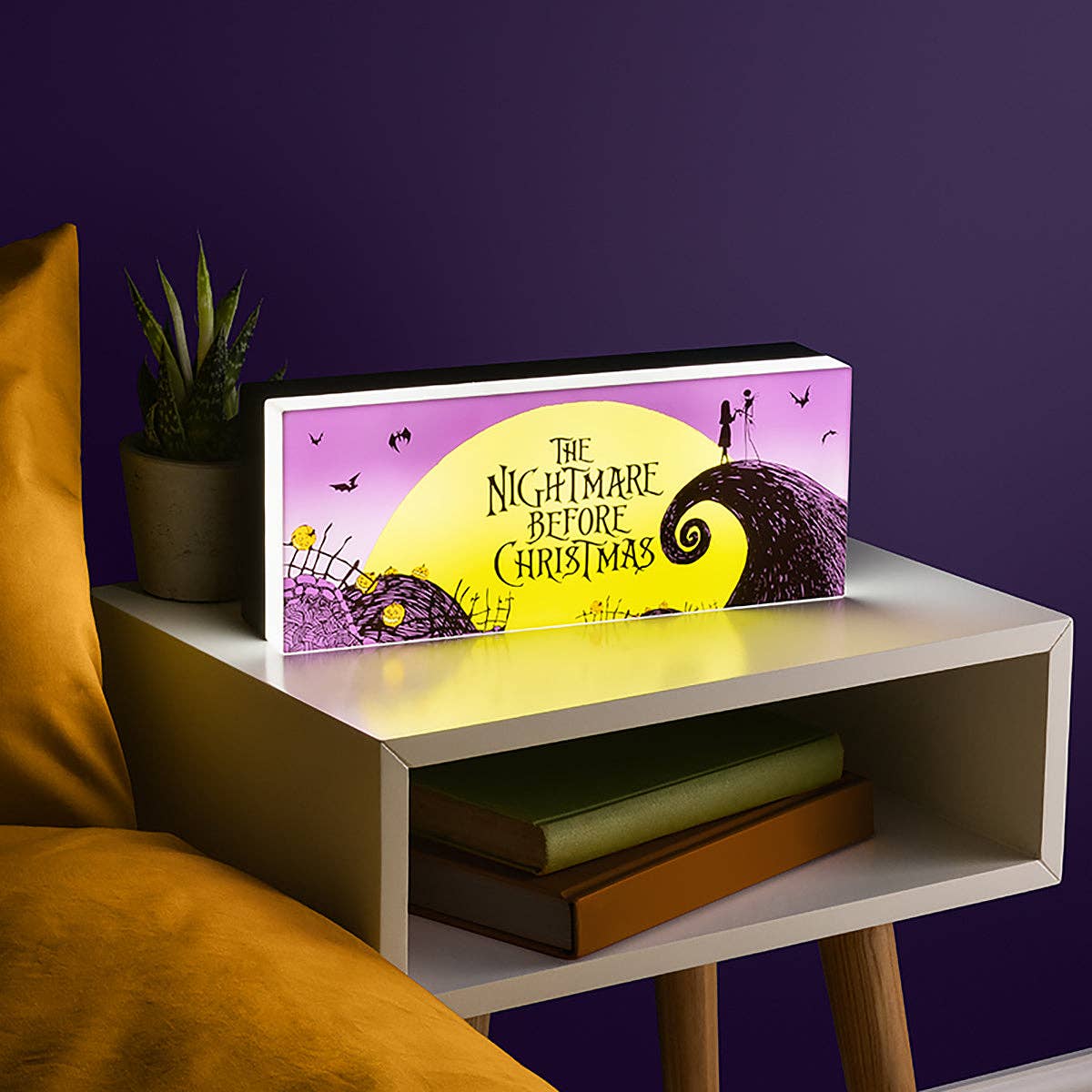 Lampada logo Nightmare before Christmas