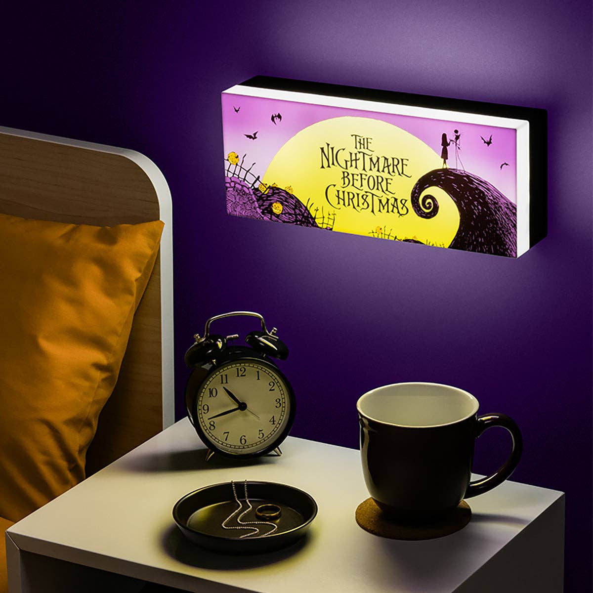 Lampada logo Nightmare before Christmas