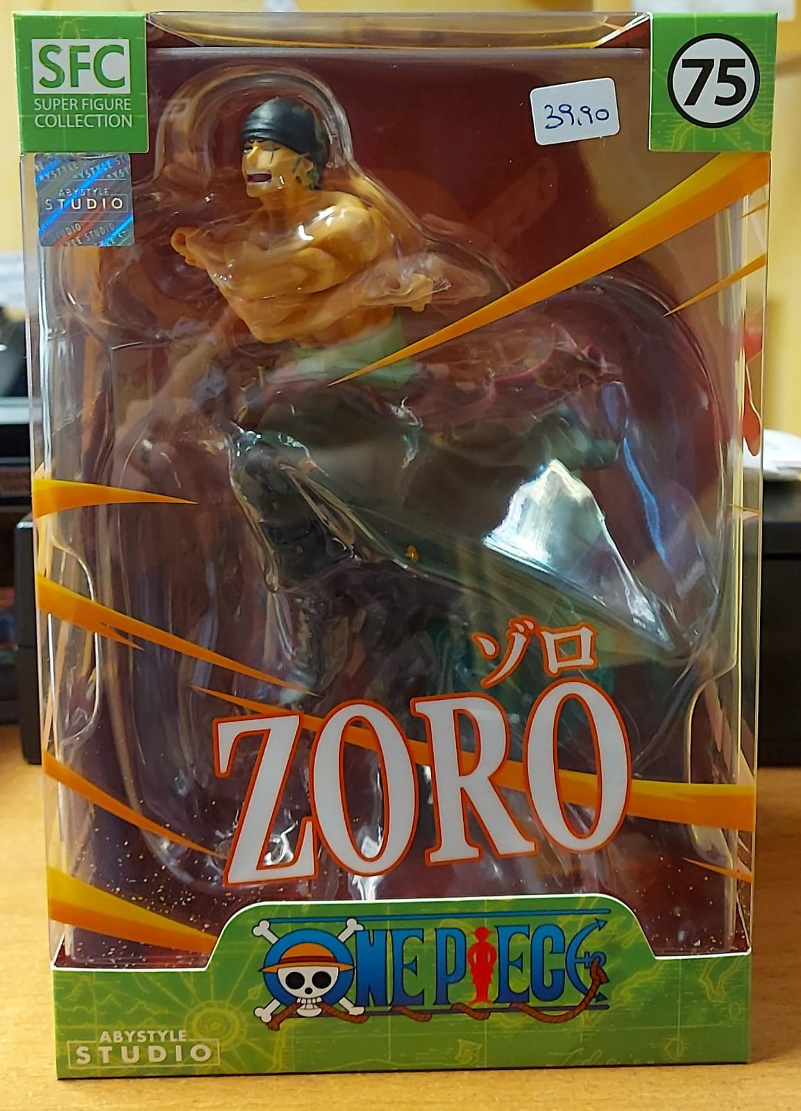 ABYSTYLE ONE PIECE ZORO FIGURE SFC