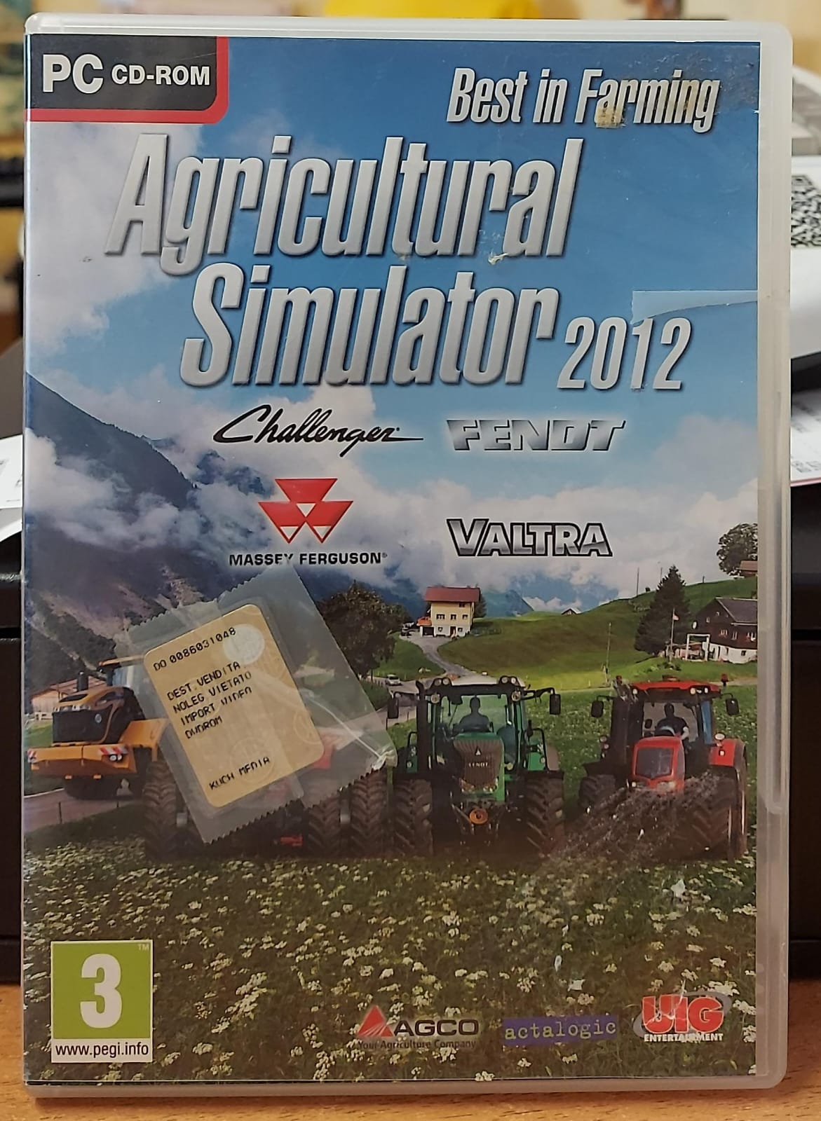 AGRICULTURAL SIMULATOR 2012